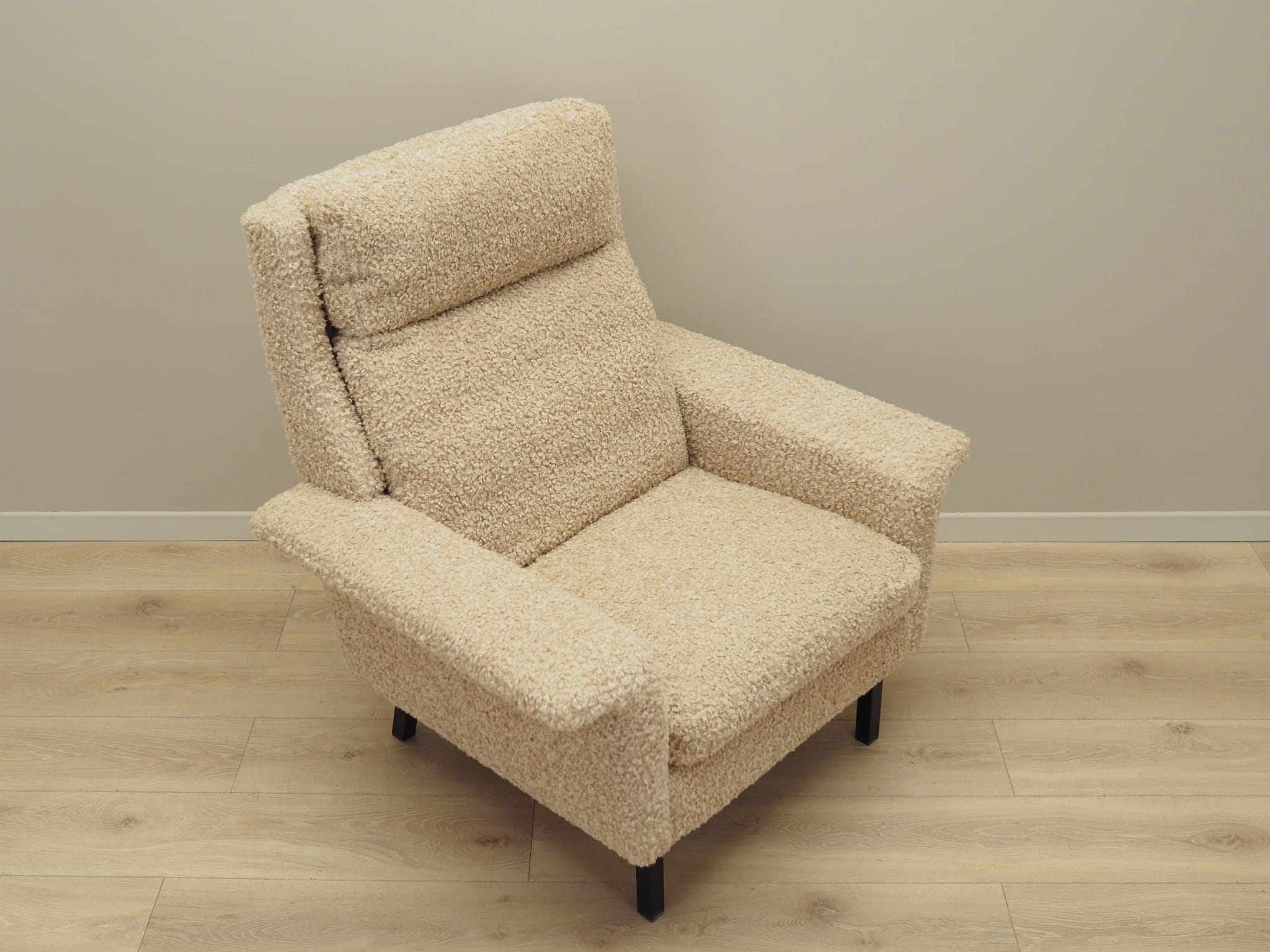 Armchair Textile Beige 1960s