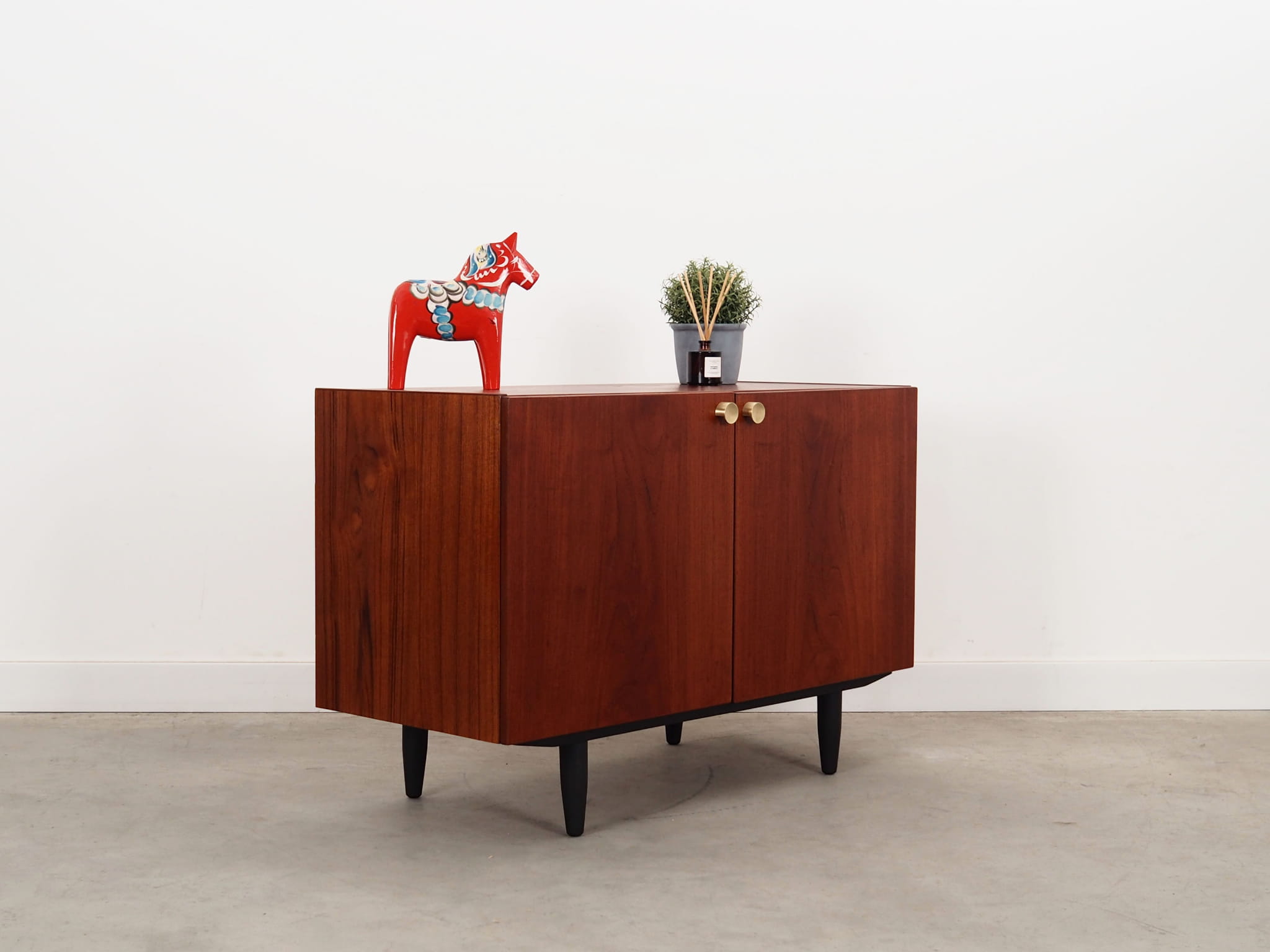 Vintage cabinet Teak brown 1970s