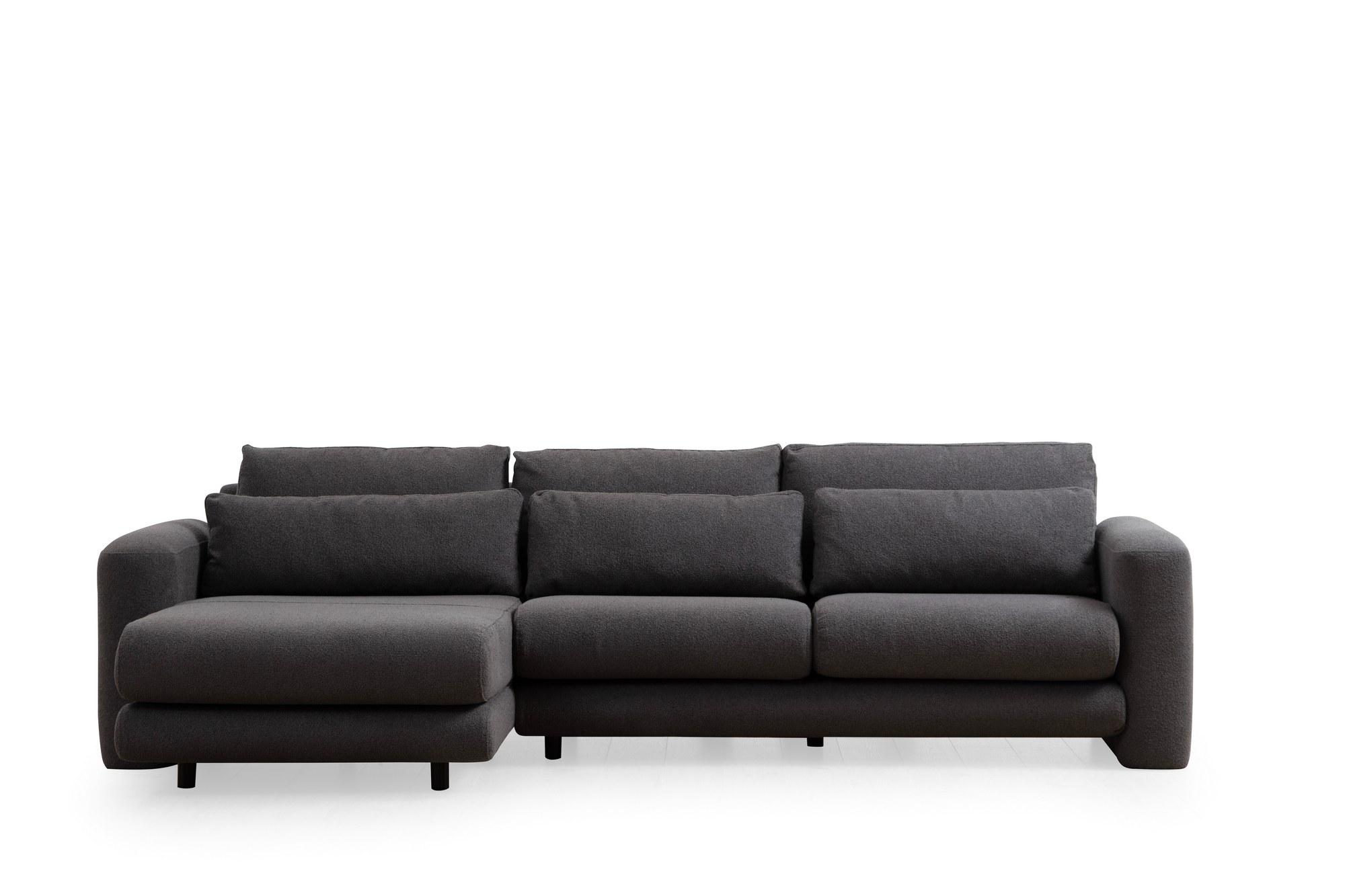 Lily Ecksofa Links Grau