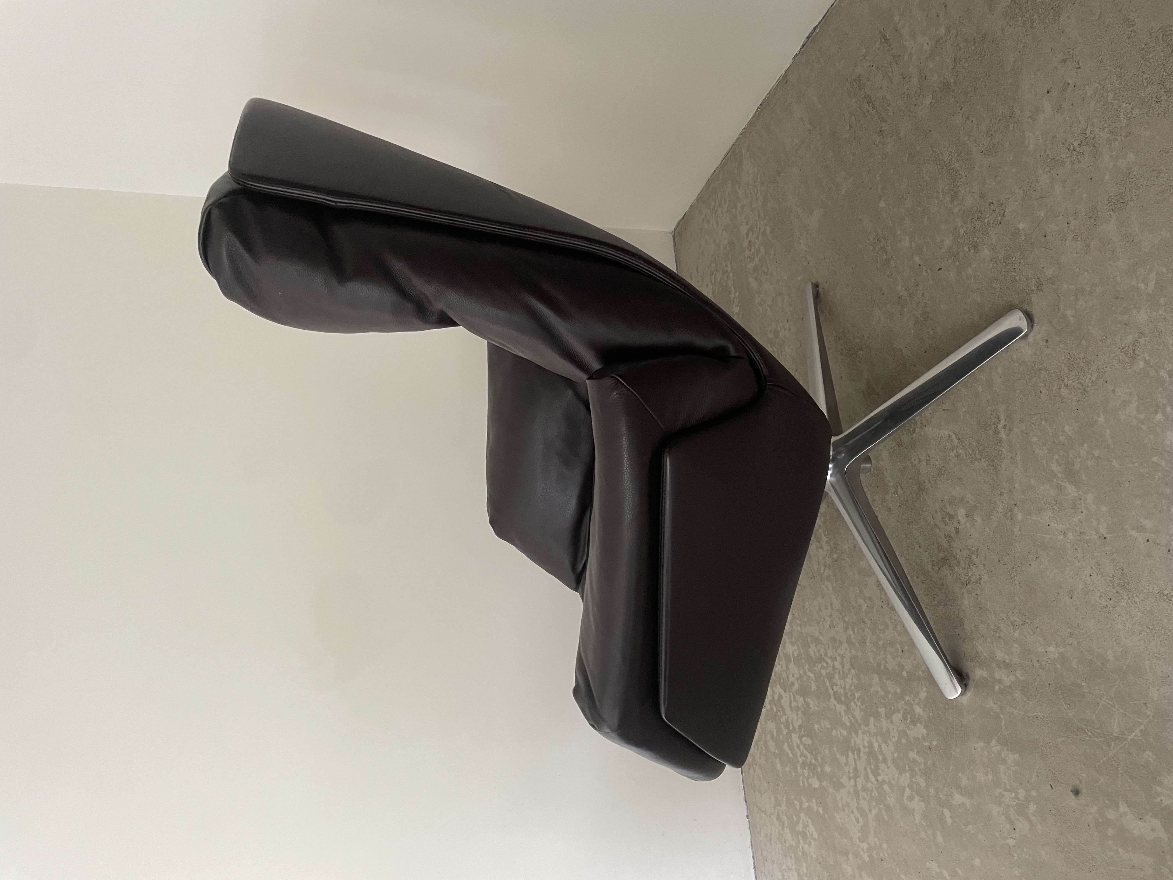 Cordia Lounge-Sessel Leder Puro 602 Braun