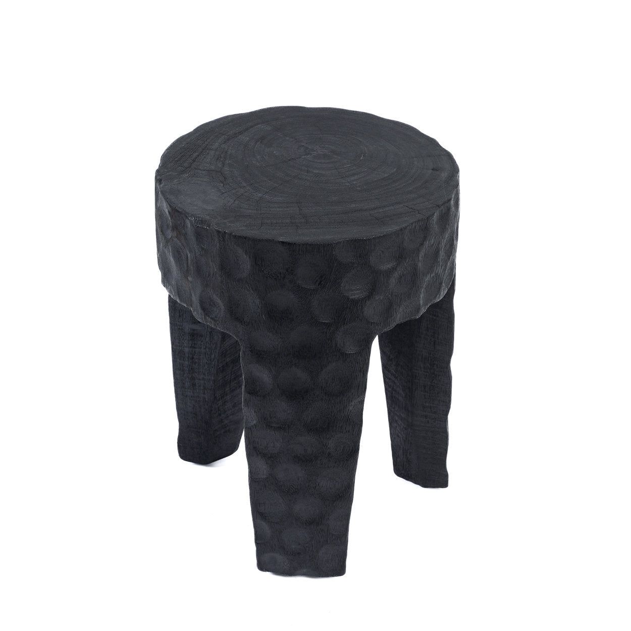 The Paramo stool Black ø35cm