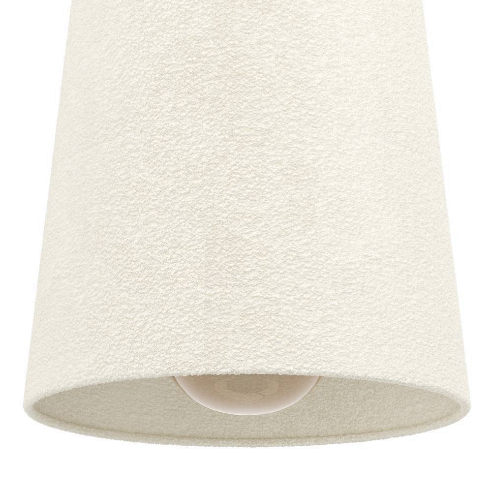 Febres Type C Pendant Lamp Blended Fabric Steel 3-Light