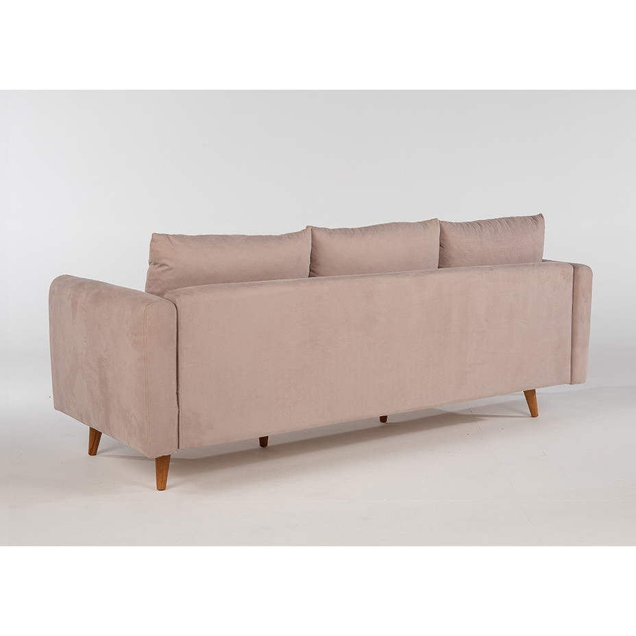 Sofia Sofa Set Holz Stone