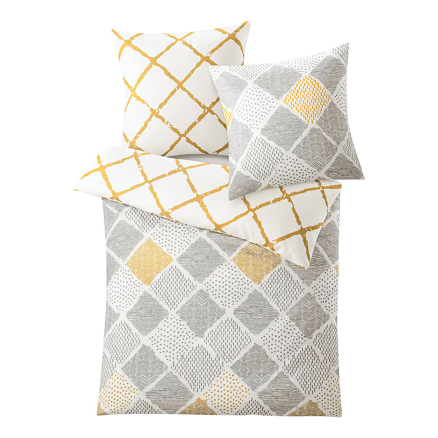 Smilla Bed Linen Cotton Sateen Graphite 135x200cm