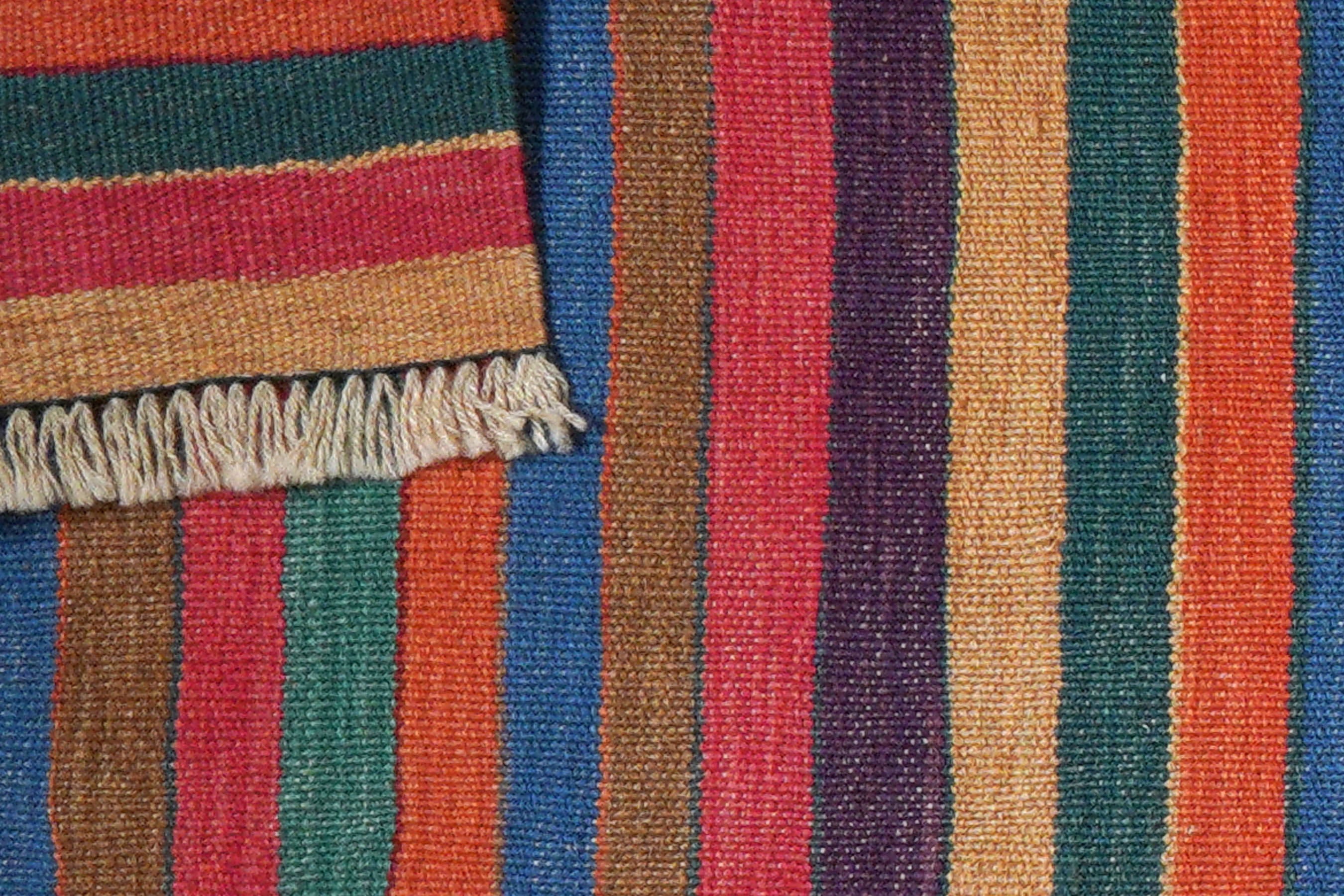 Kelim Gashgai Teppich Wolle Mehrfarbig