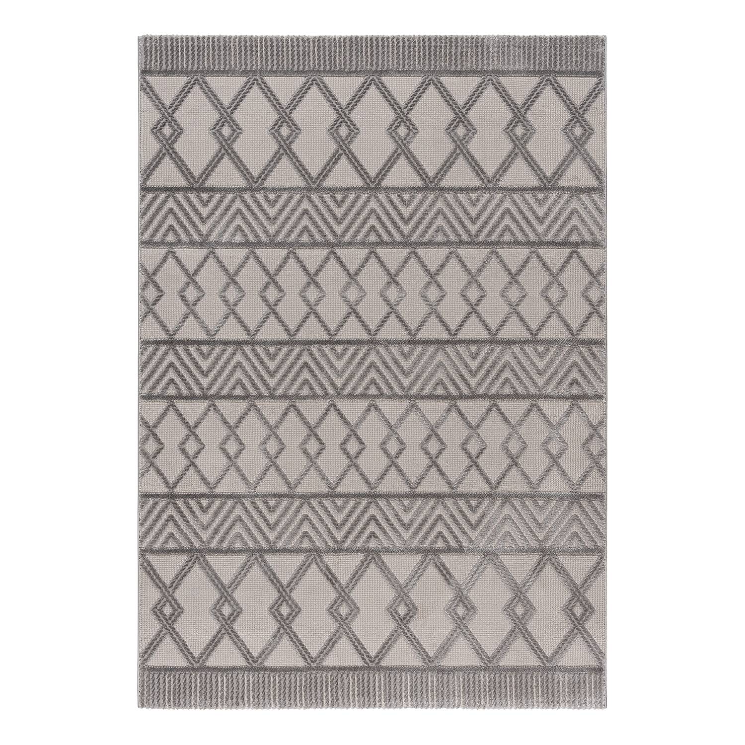 Kurzflorteppich Luxury 6200 II Grau