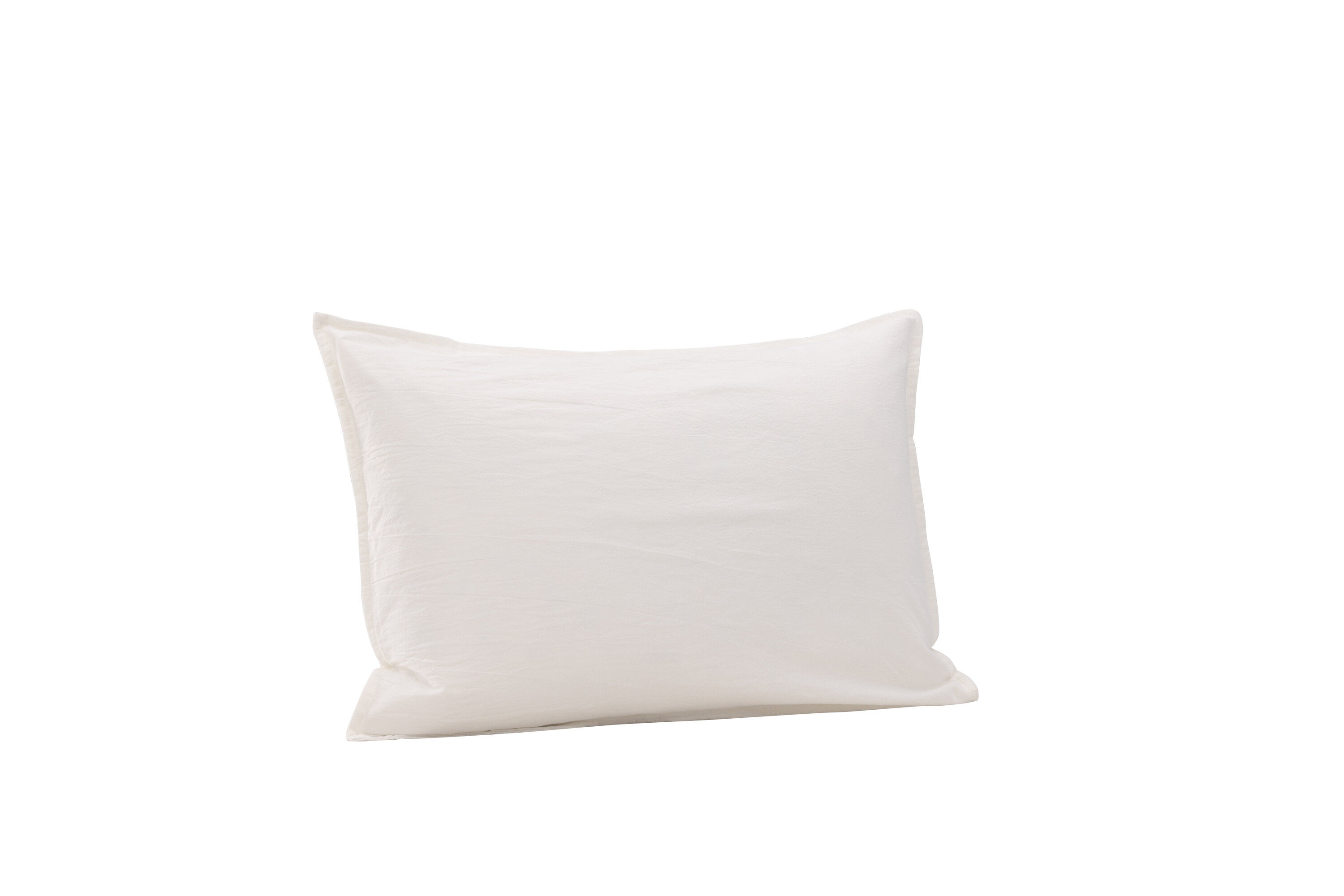 Ronja Kissenbezug Waschbaumwolle Weiß 40x60cm