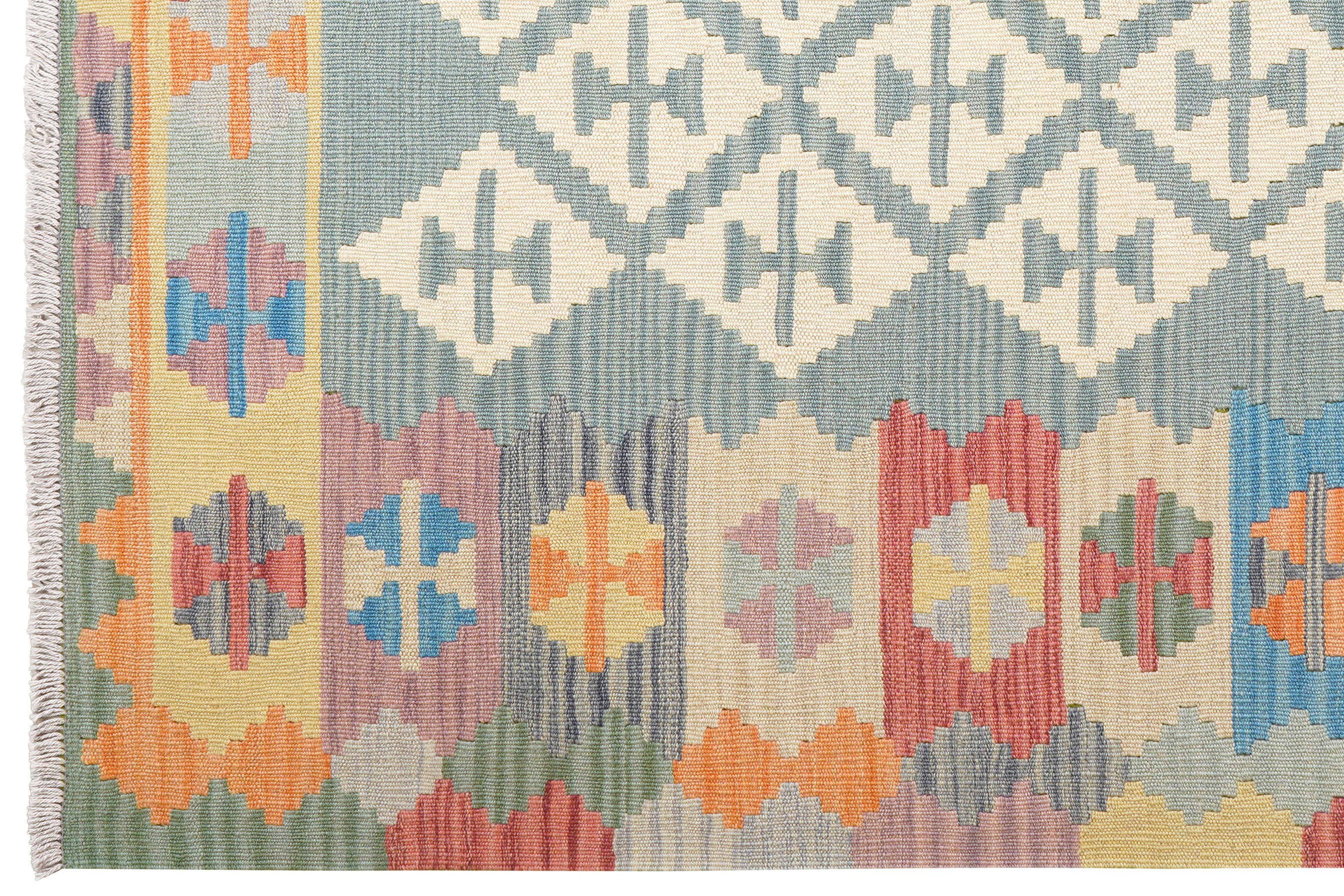 Kelim Gashgai Wool Multicolored