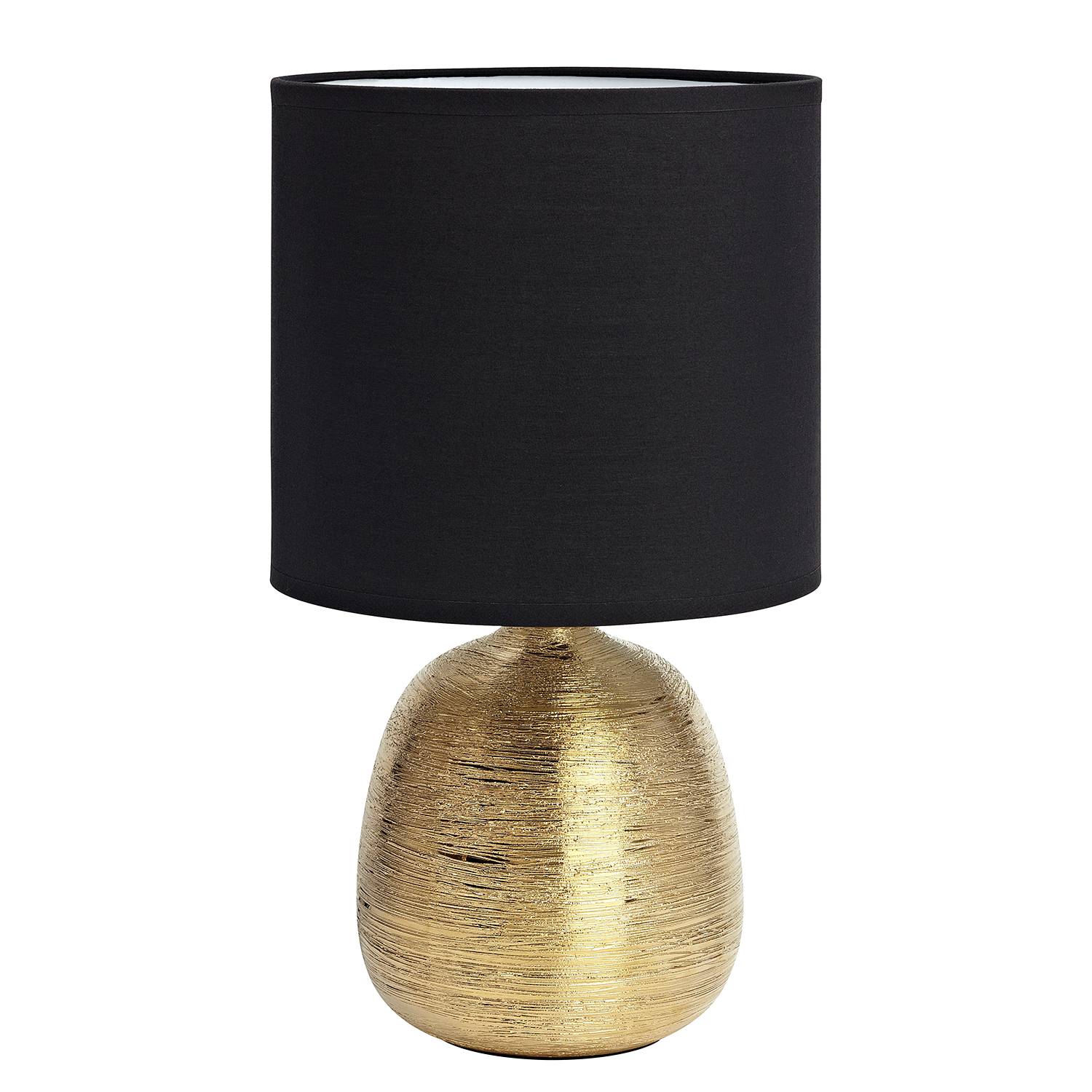 Table lamp Oscar mixed fabric ceramic