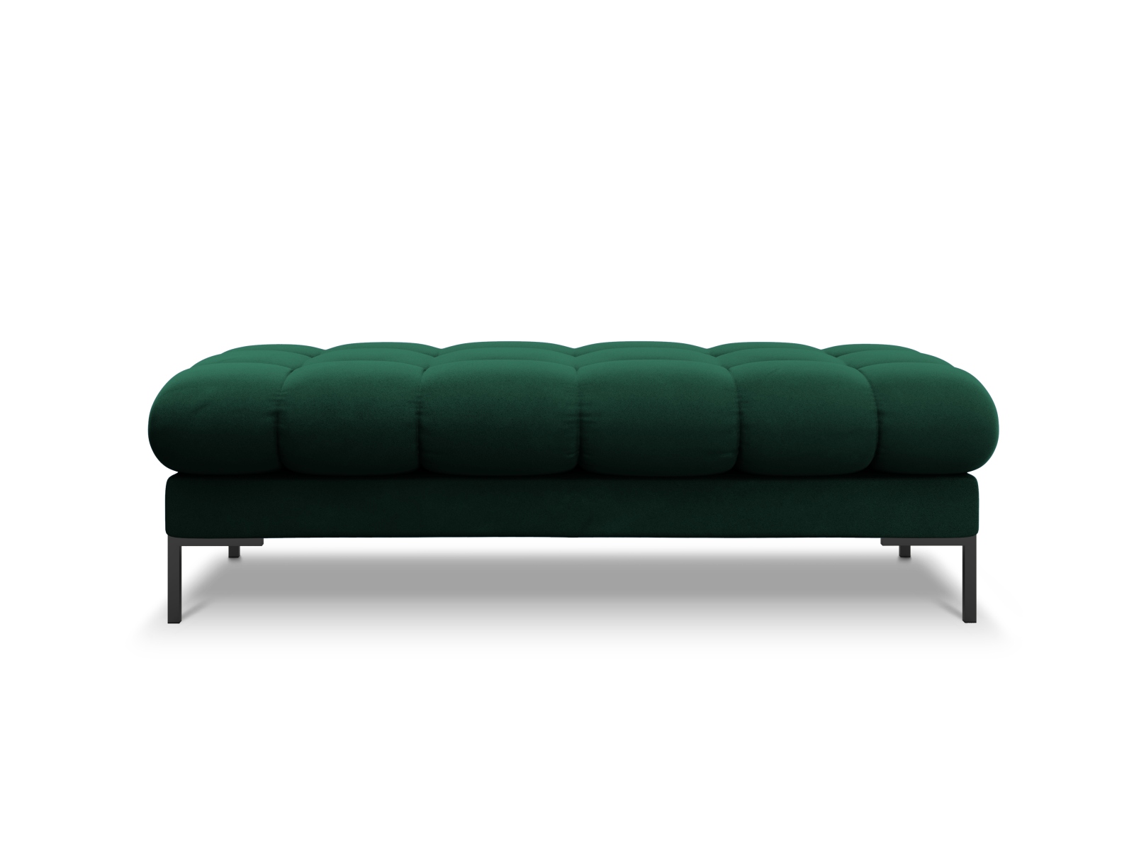 Bench Mamaia 2-Seater Velvet Bottle Green