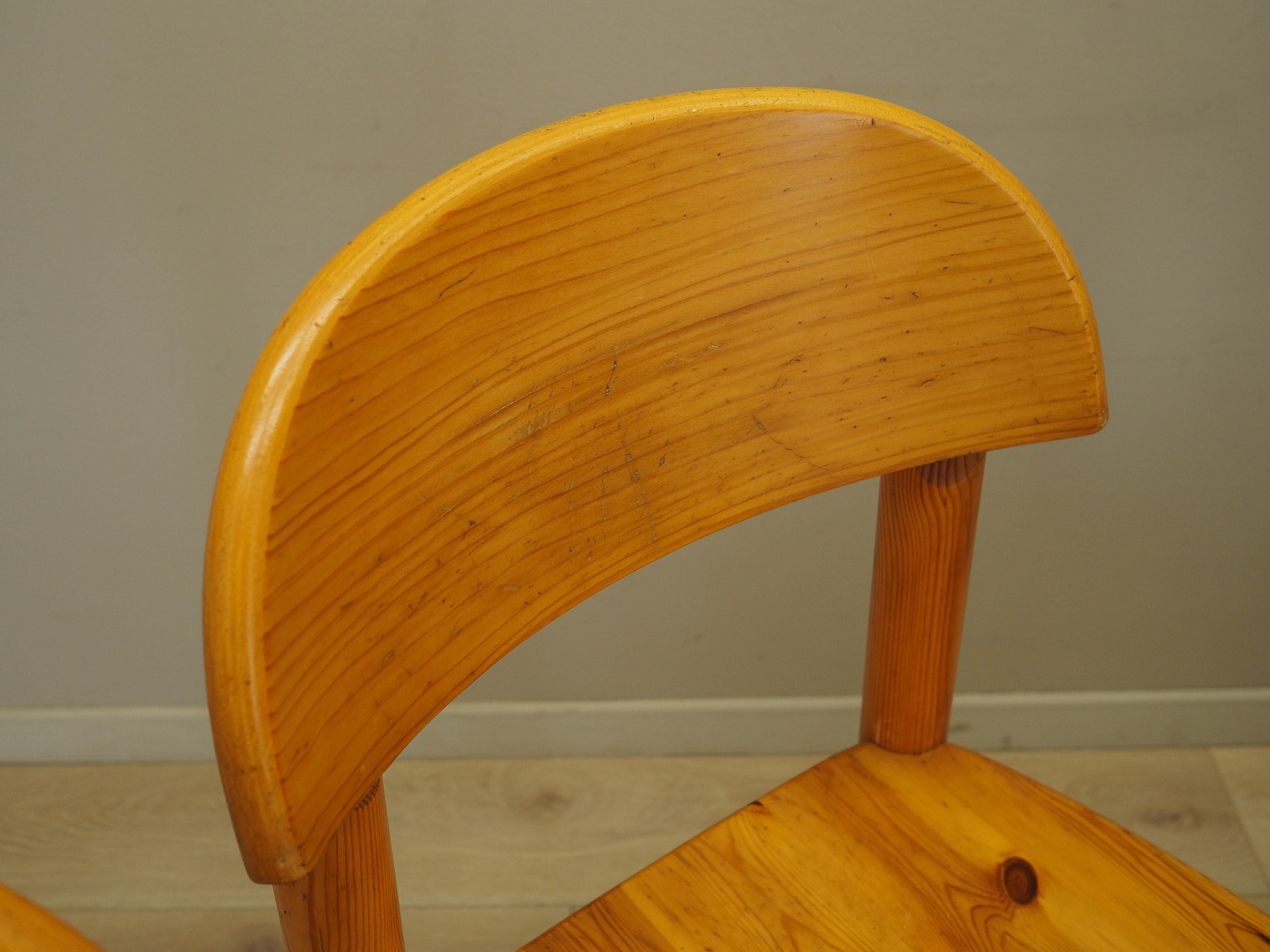 Chair Set 4-piece Brown 1960s