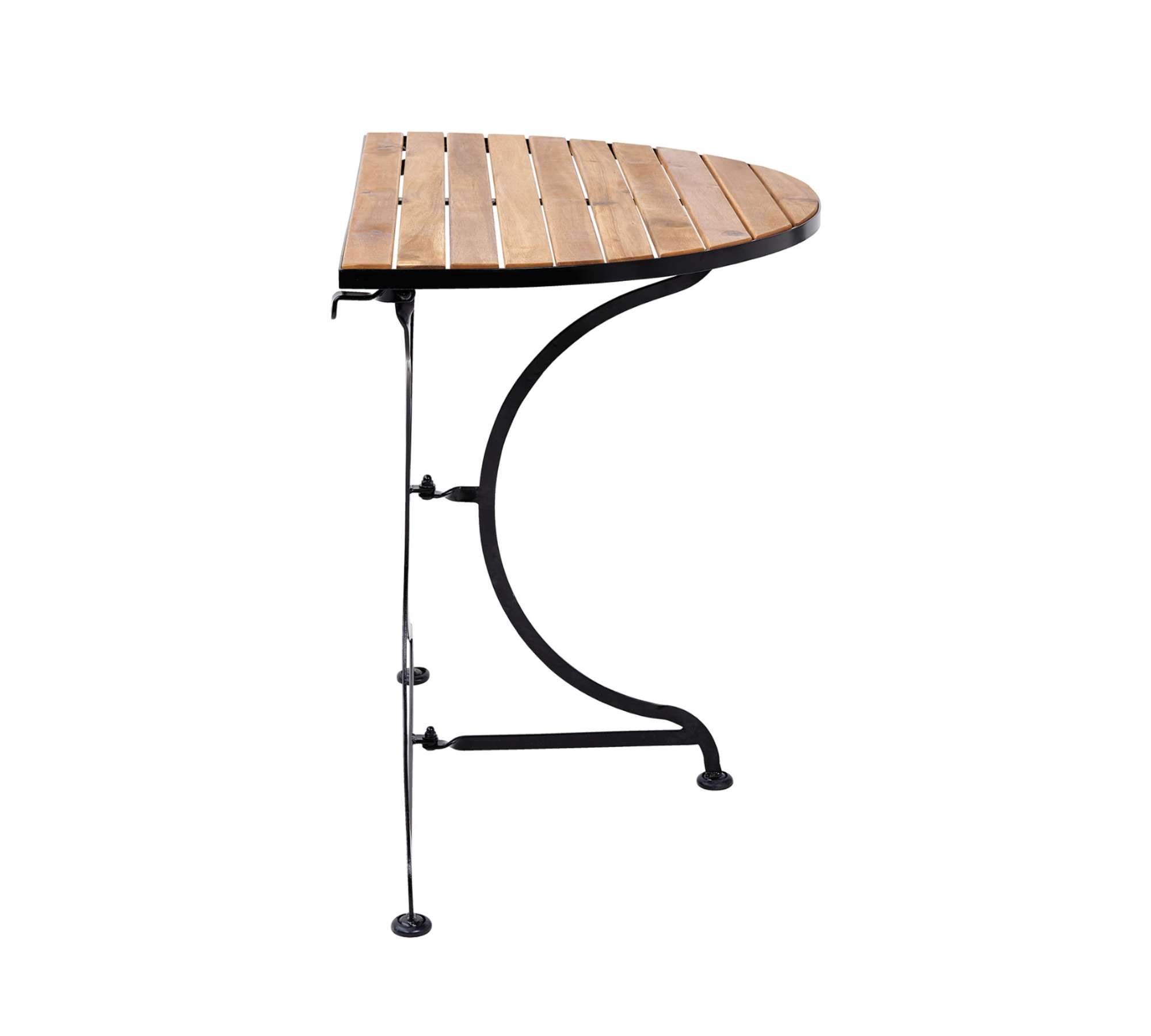 Gartentisch Metall Holz Natural