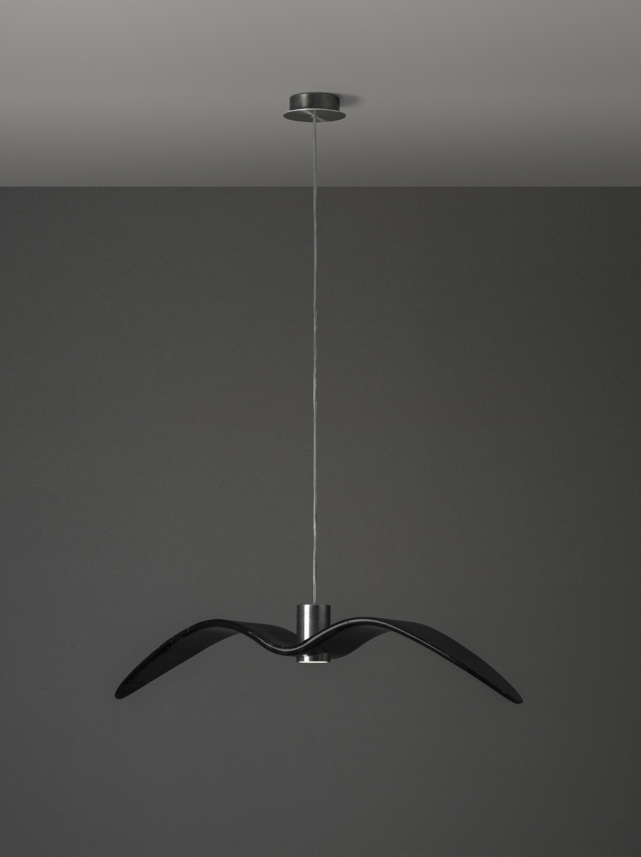 Night Birds Pendelleuchte Grau