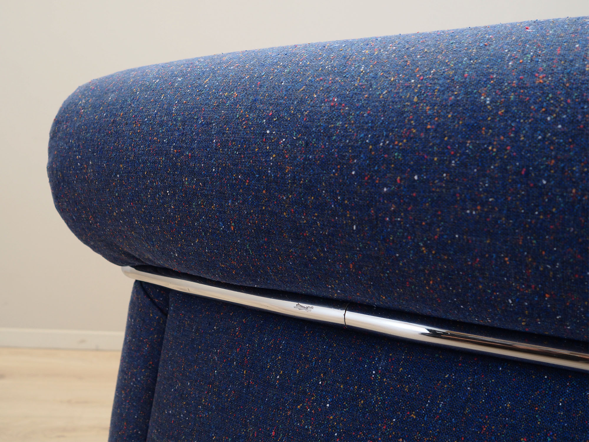 Space Age Sessel Blau