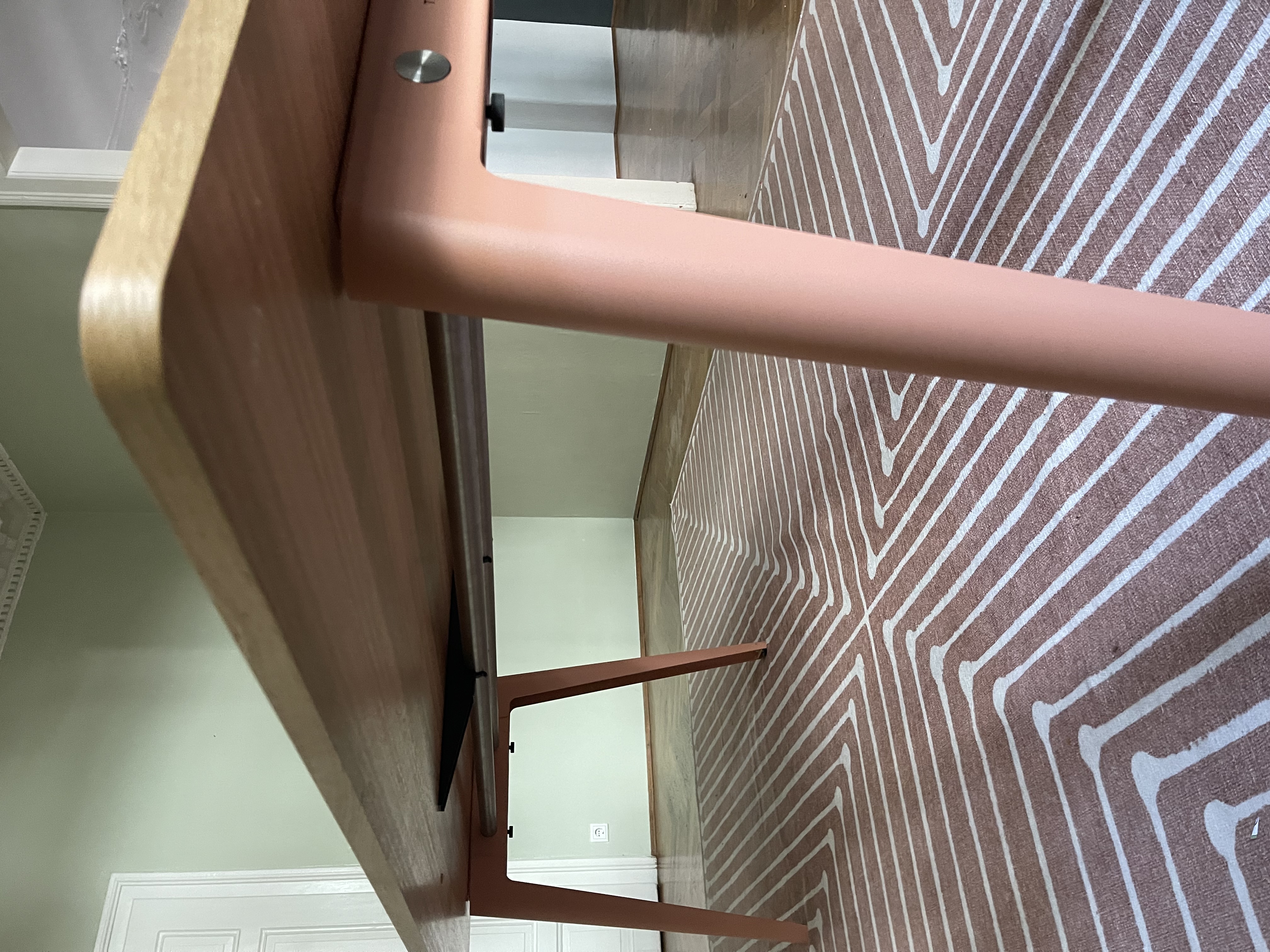 Design Esstisch Holz Stahl