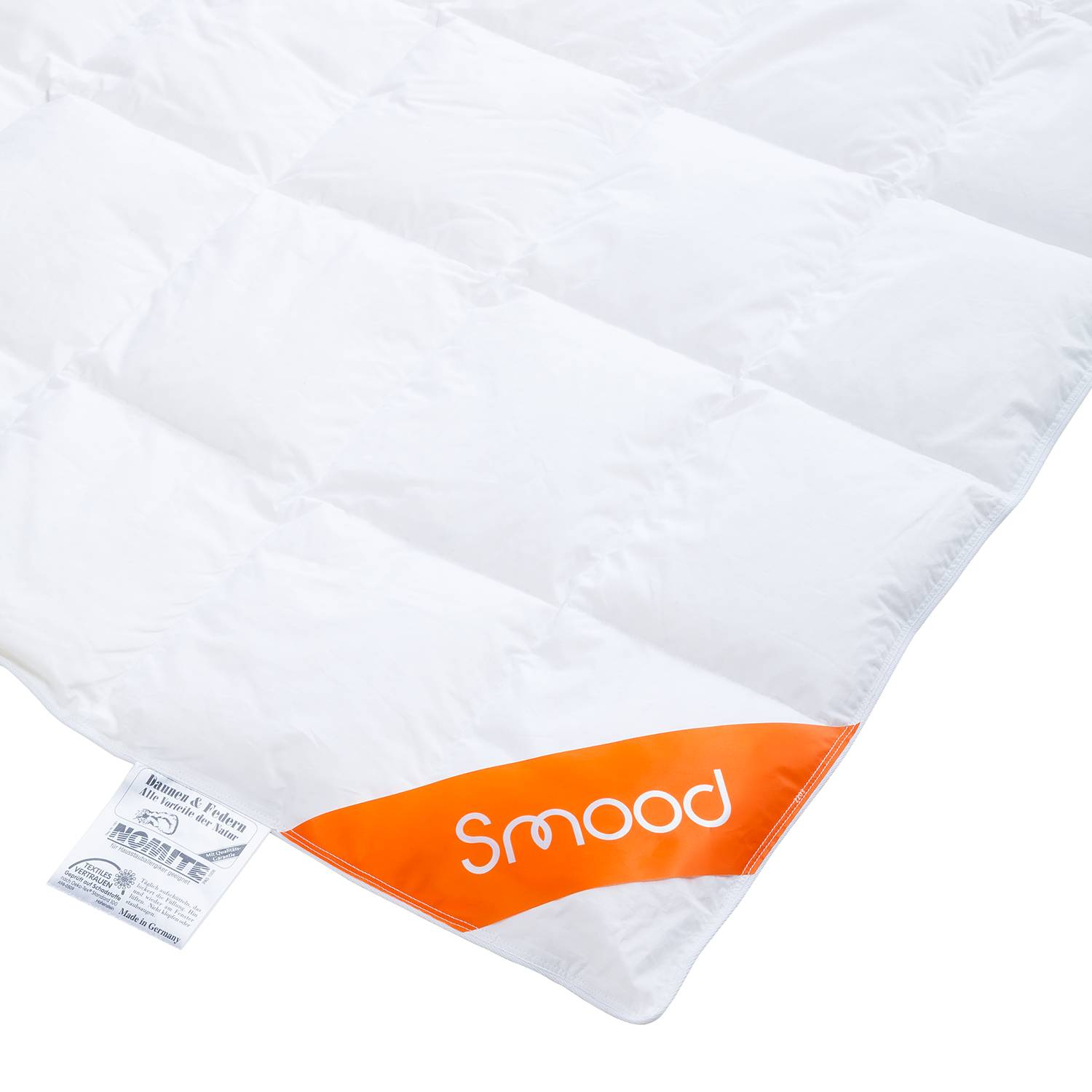 2-Piece Down Duvet Set Feathers Down White 135x200cm