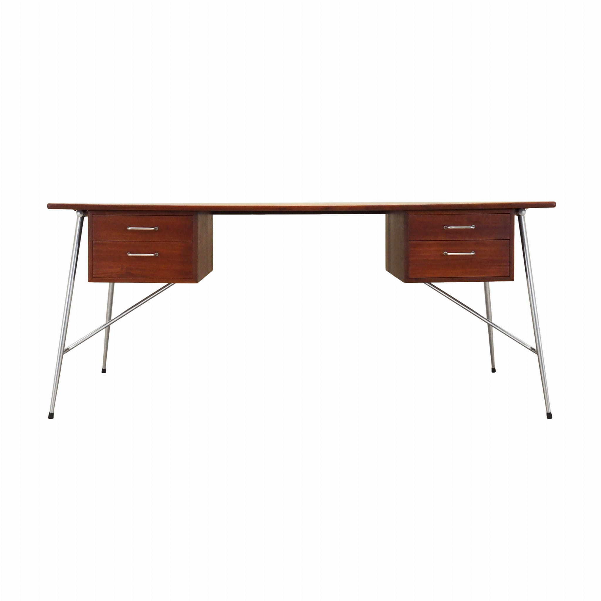 Model 202 Schreibtisch Teakholz 1960er Jahre
