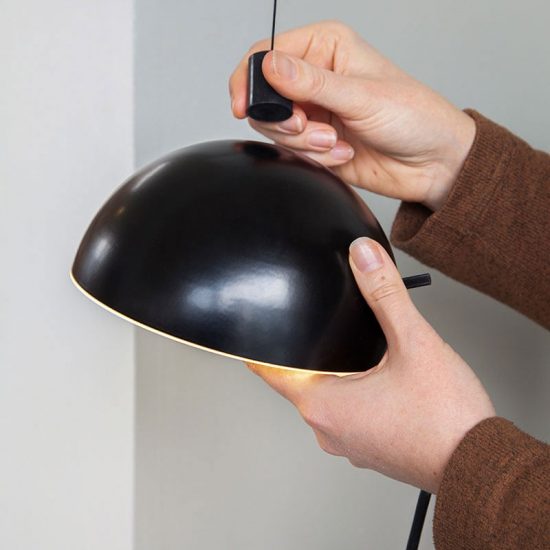 Align Magnetische Hänge-/ Tischlampe Schwarz