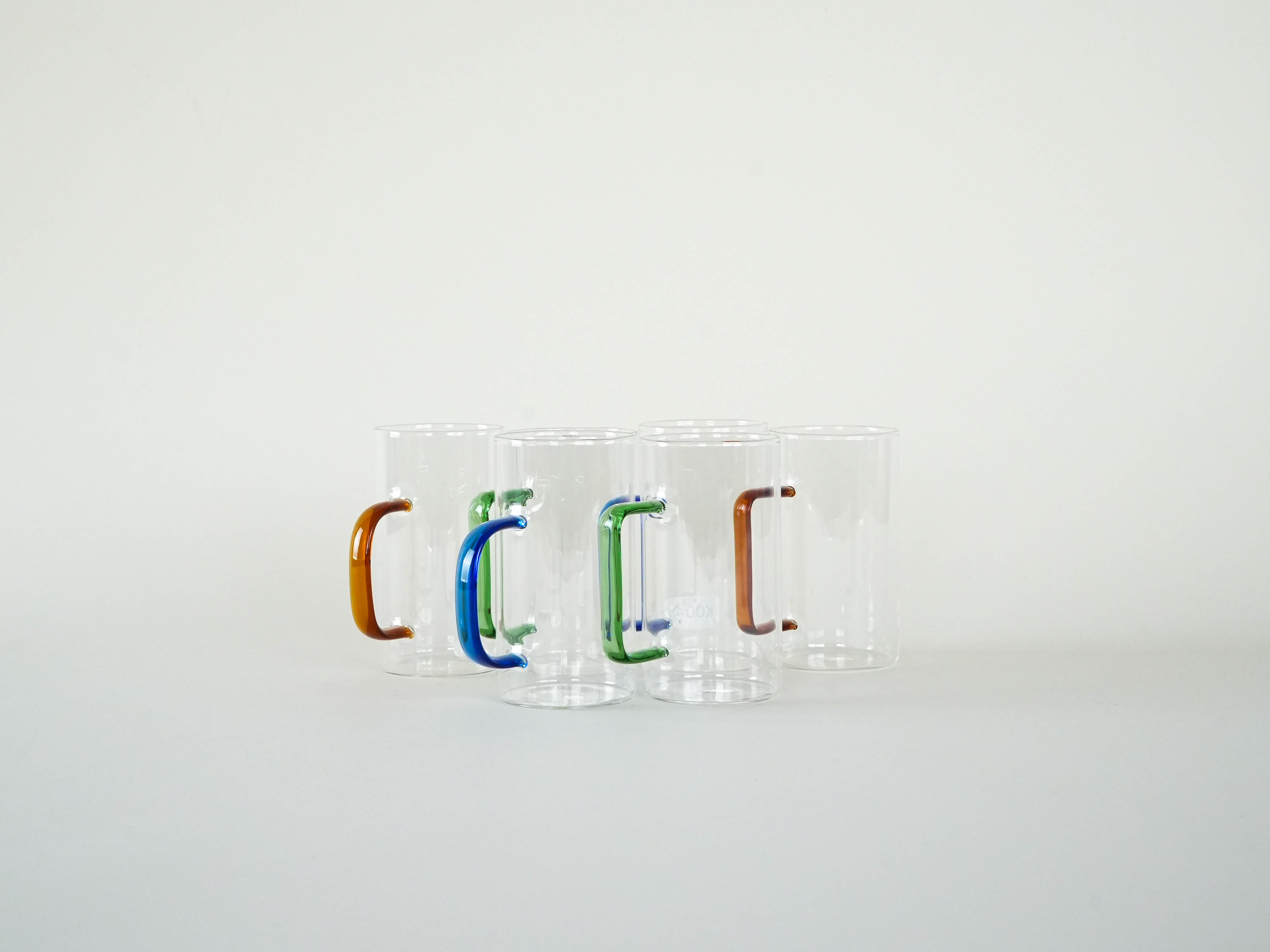 Glasses 6x Multicolored