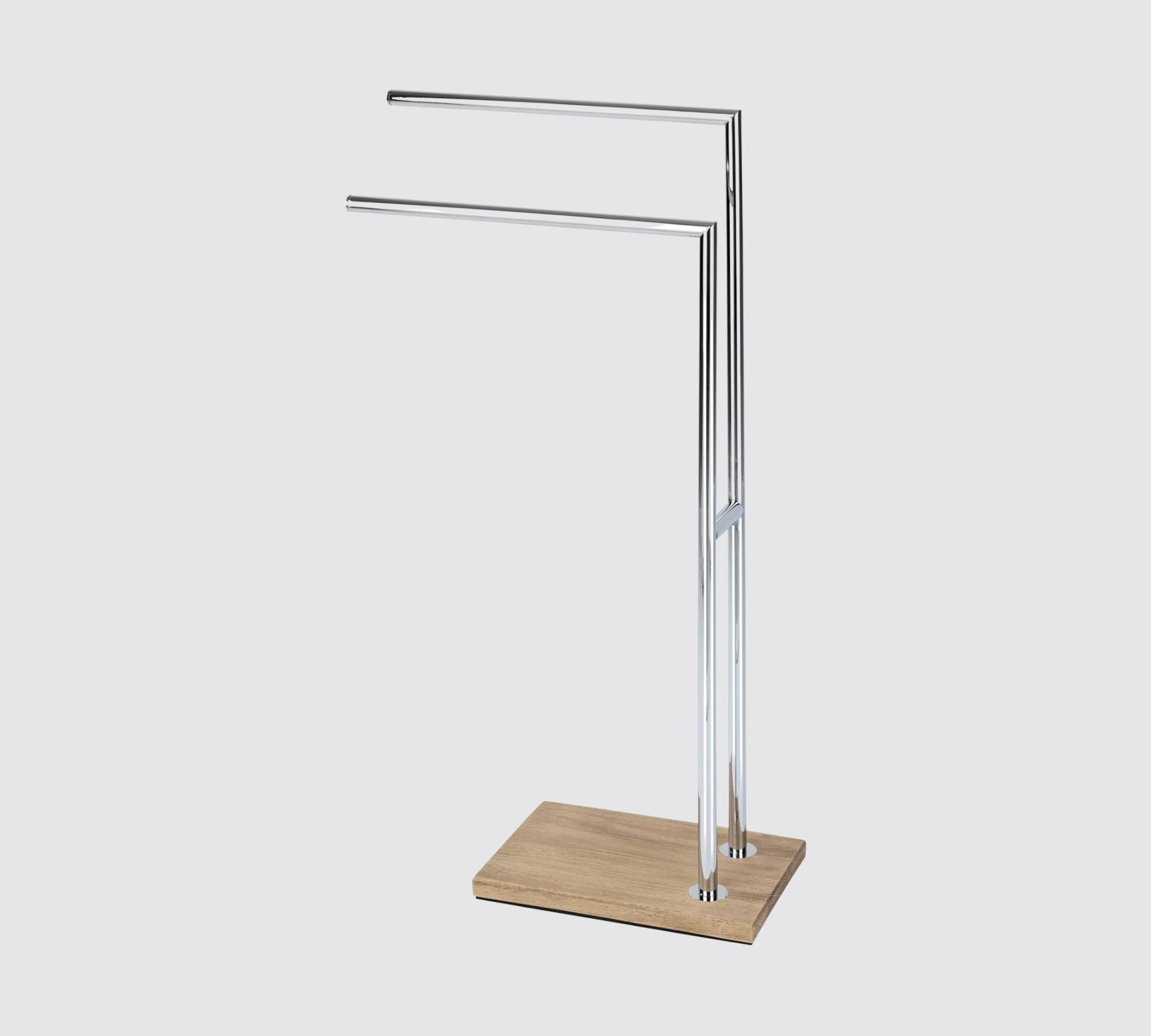 Handtuchständer Chrom Silber