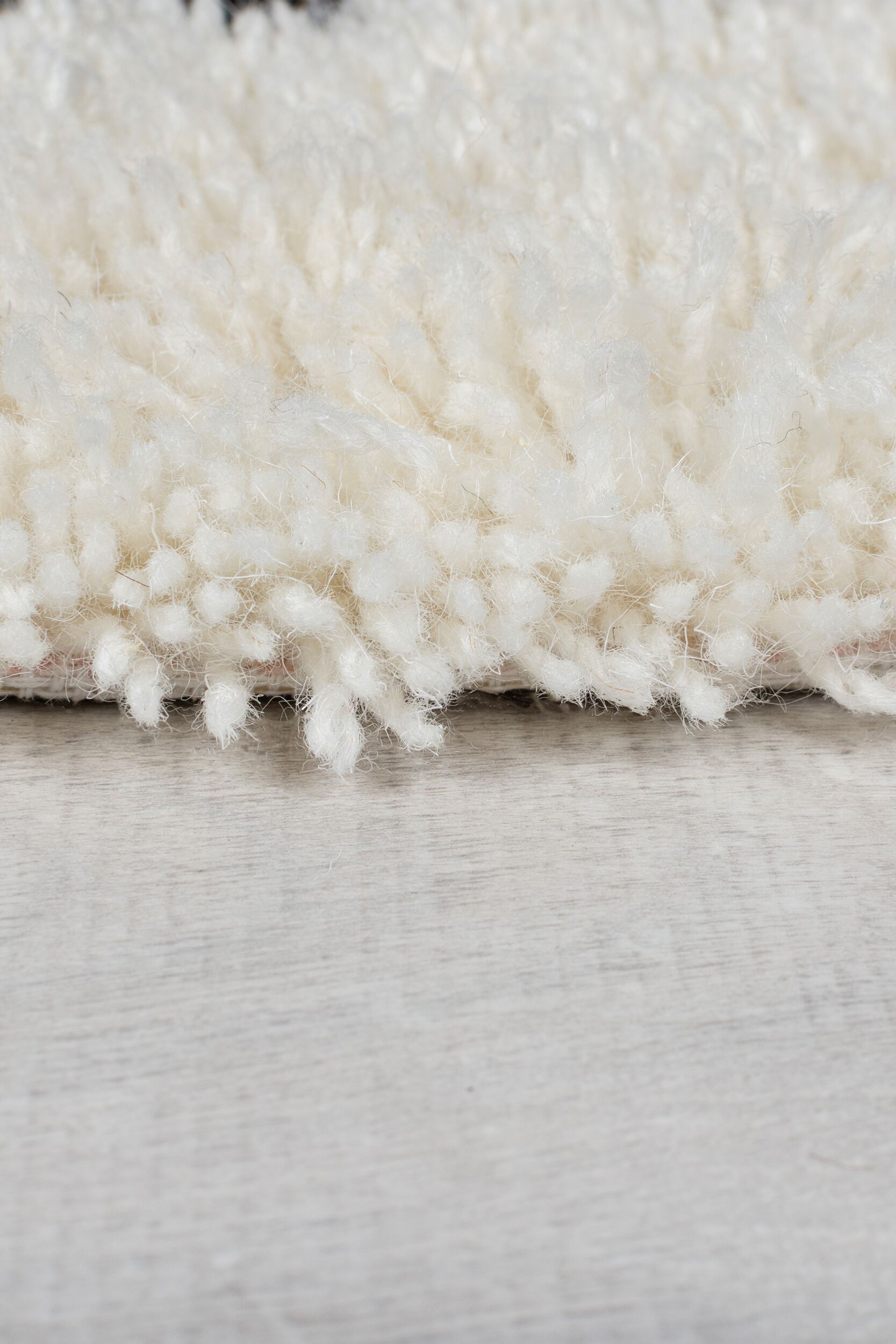 Fes Shaggy Teppich Wolle 160x230cm