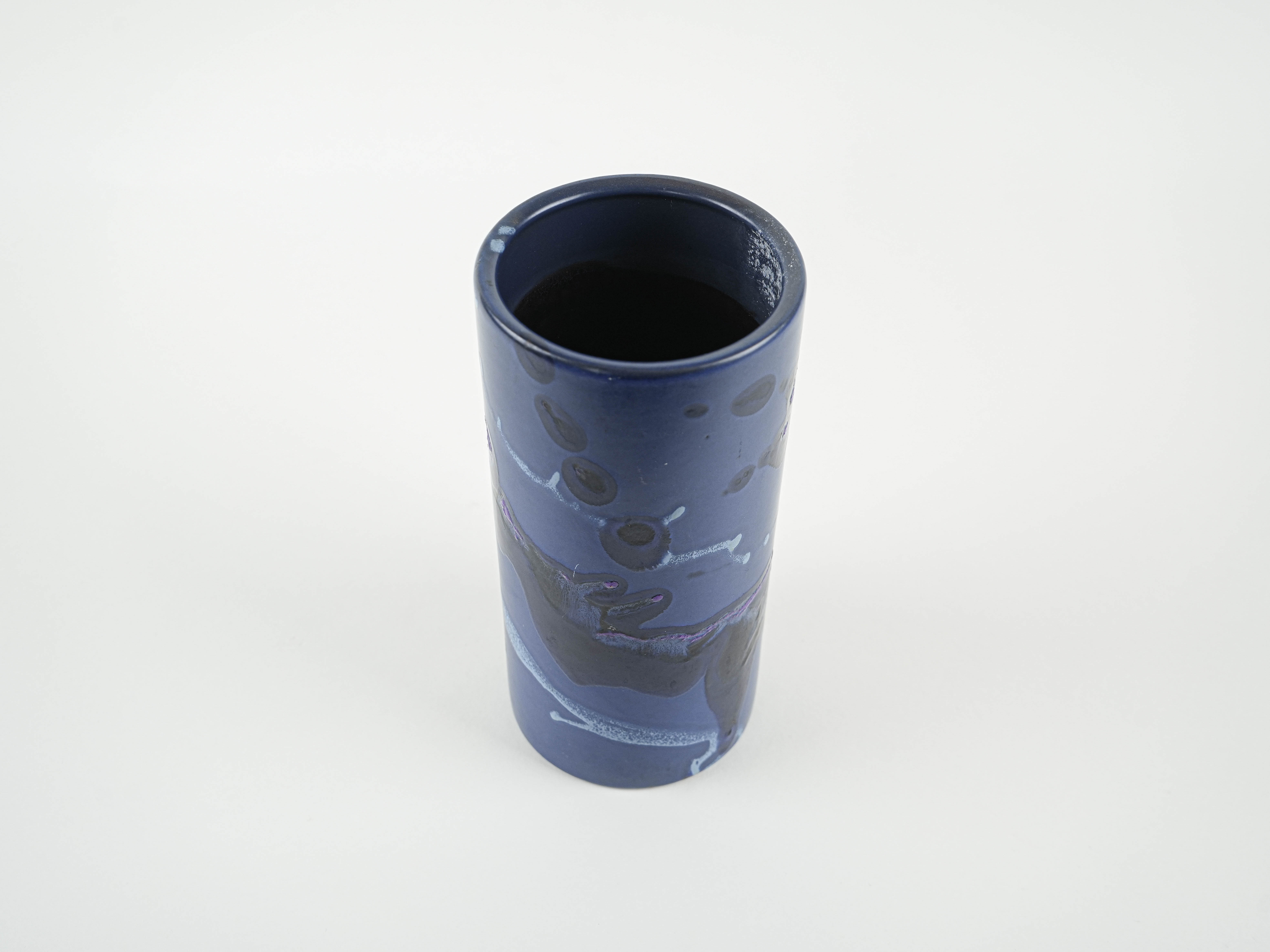 Cylindrical vase 1970s