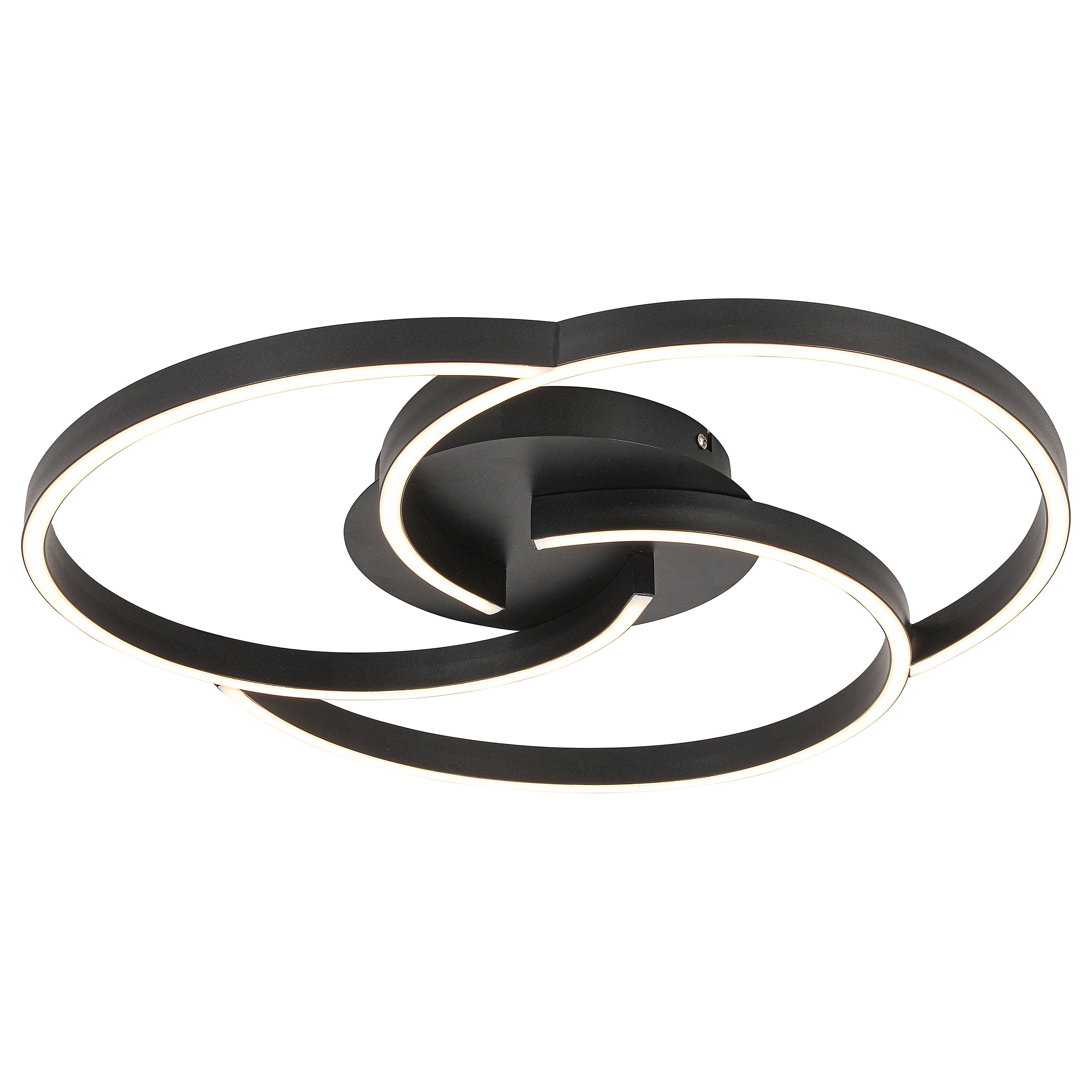 Kerstin LED-Deckenleuchte Schwarz