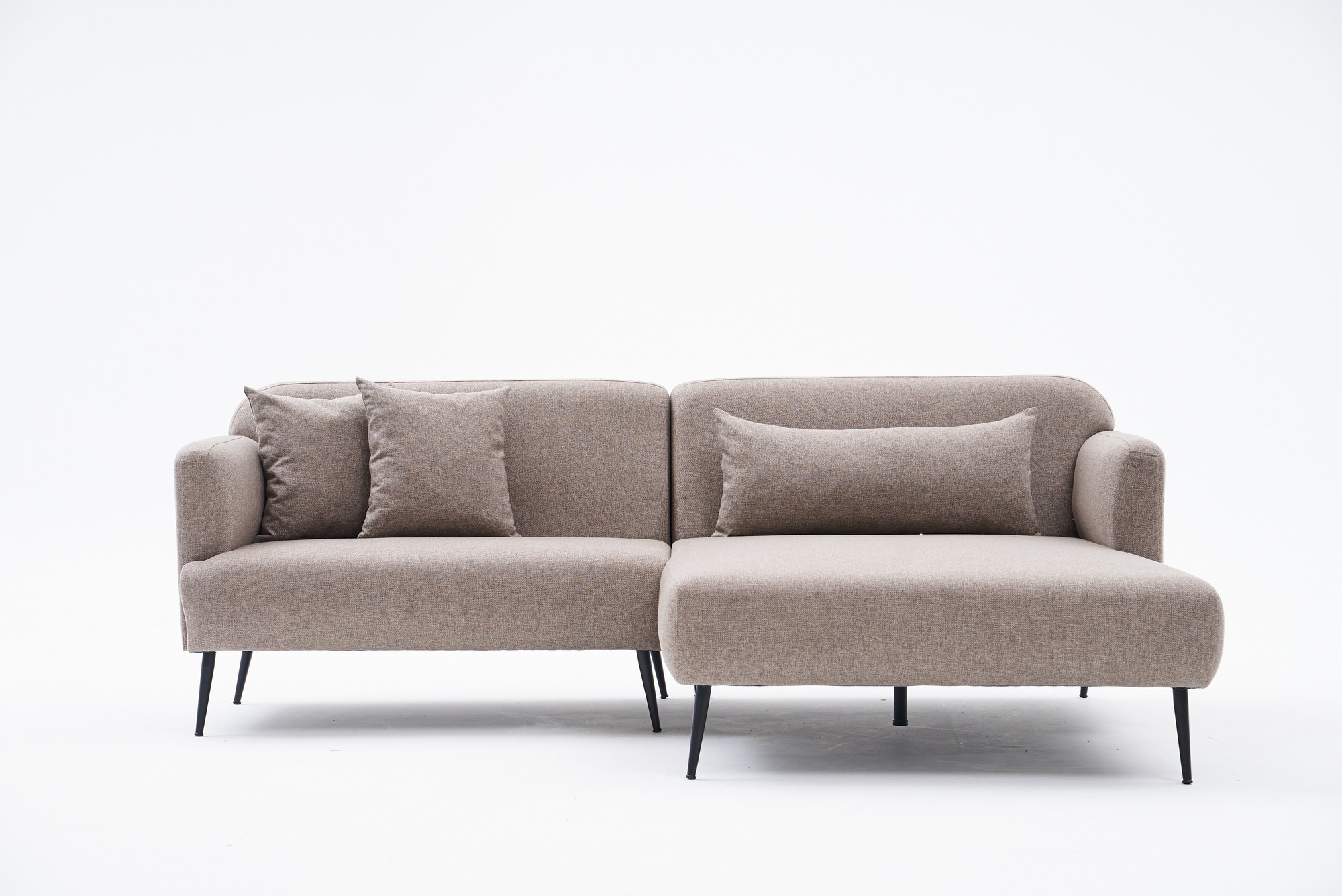 Revos Sofa Récamiere Rechts Braun