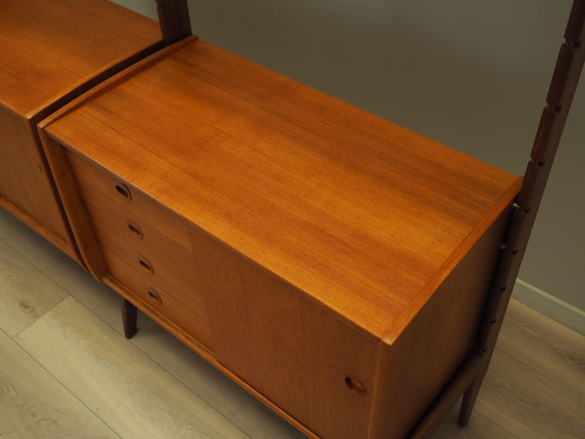 Ergo Regal-System Teakholz 1960er Jahre