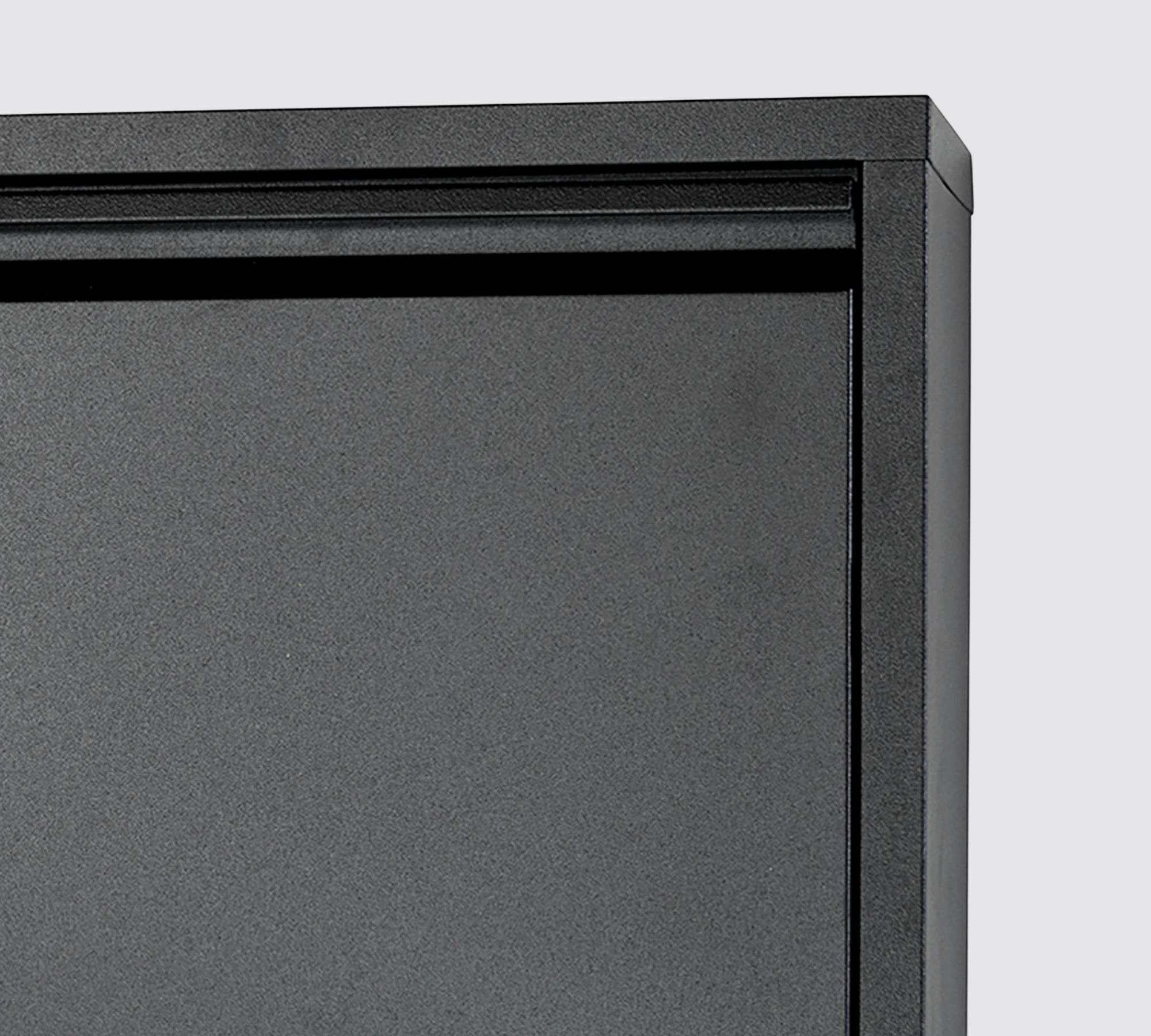 Schuhschrank Metall Schwarz