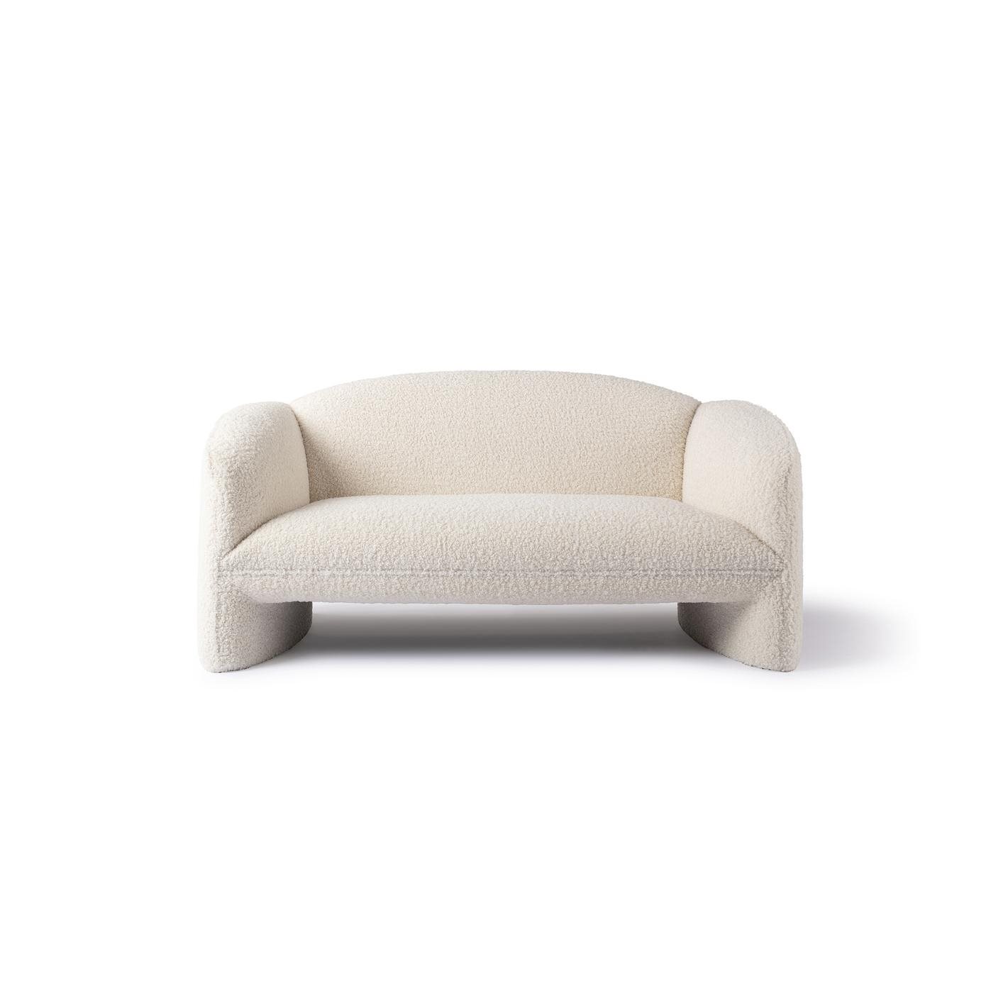 Nachii Plush Wheat Sofa 