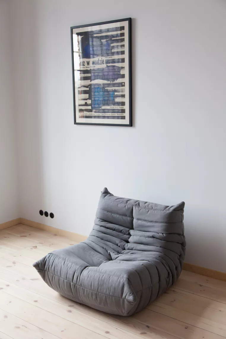 Togo Lounge Set 2-pc. Textile Grey