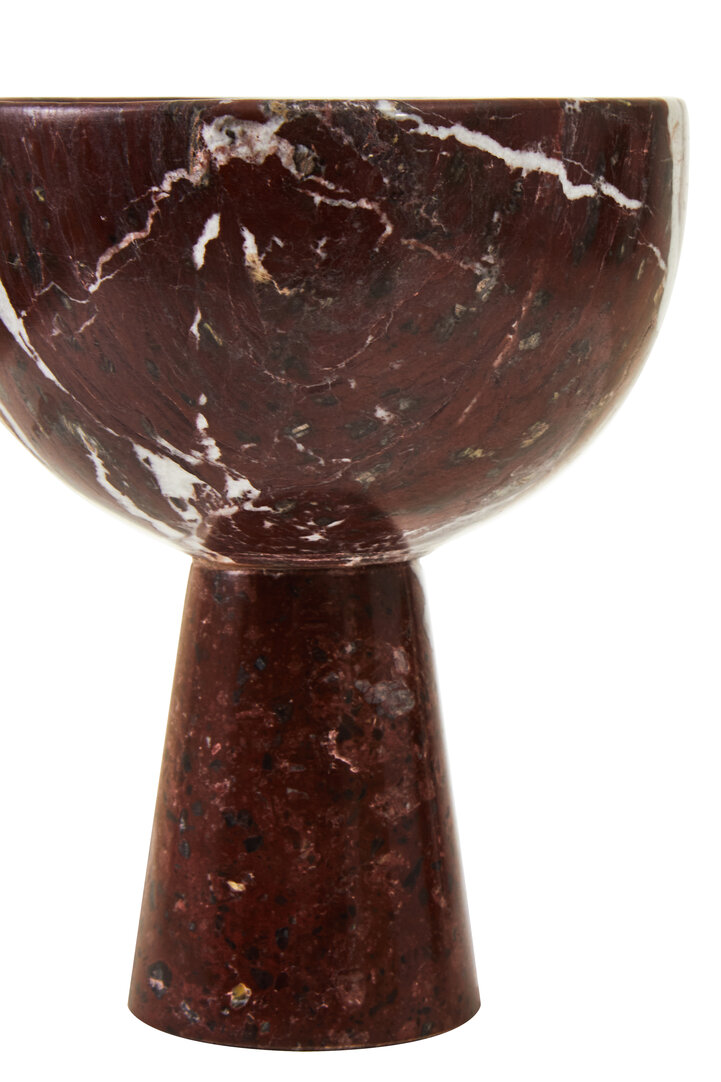 Salmo Small Bowl Marble Red