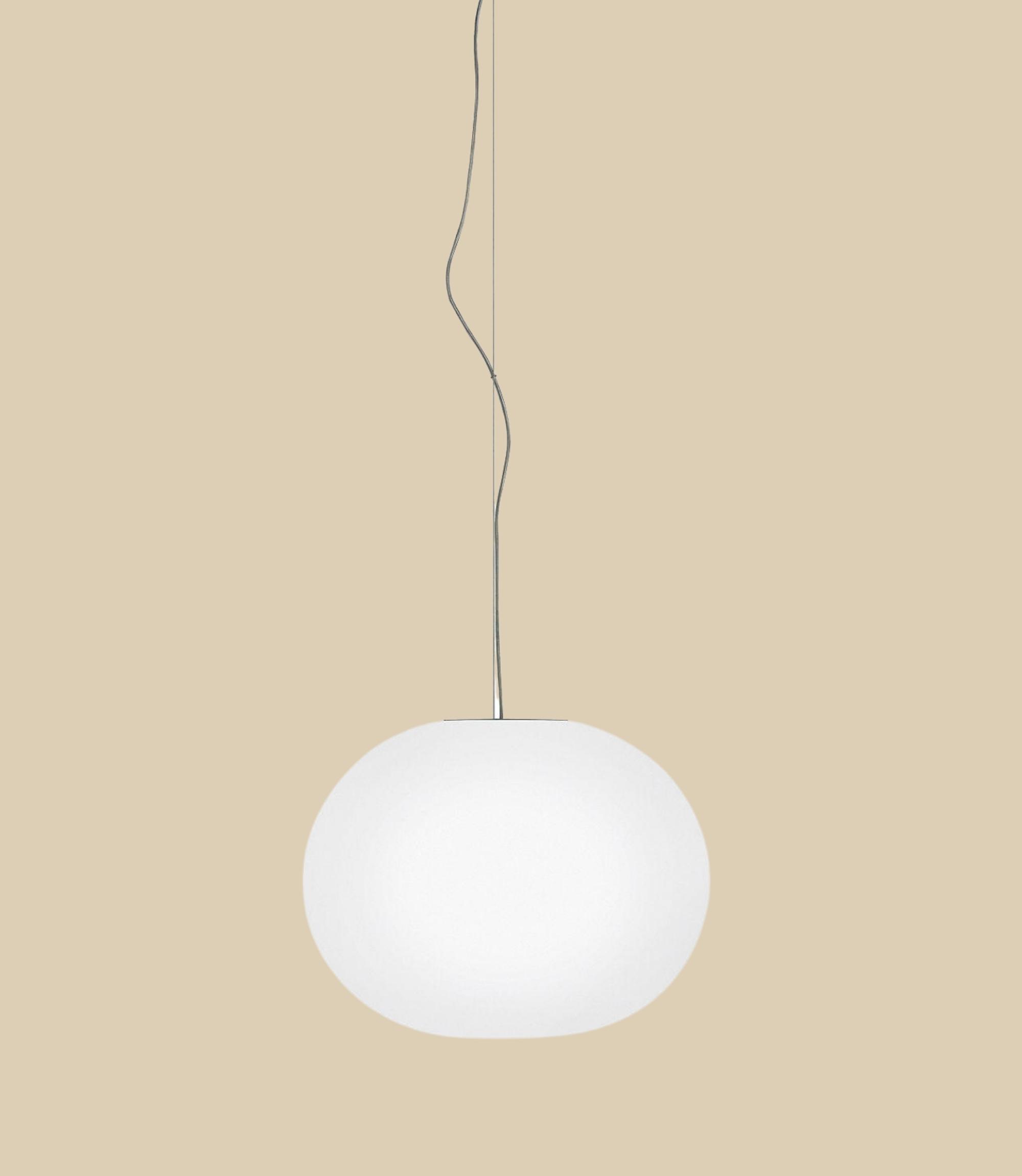 Glo Ball S2 Pendelleuchte Weiß