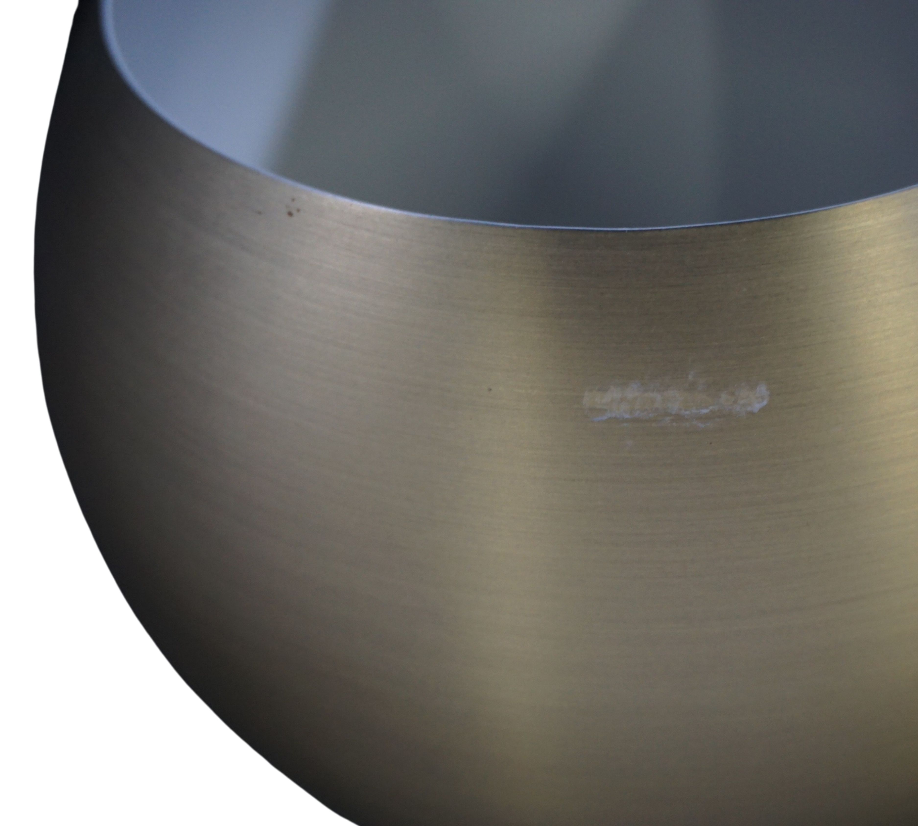 Ball Pendelleuchte Metall Messing Matt