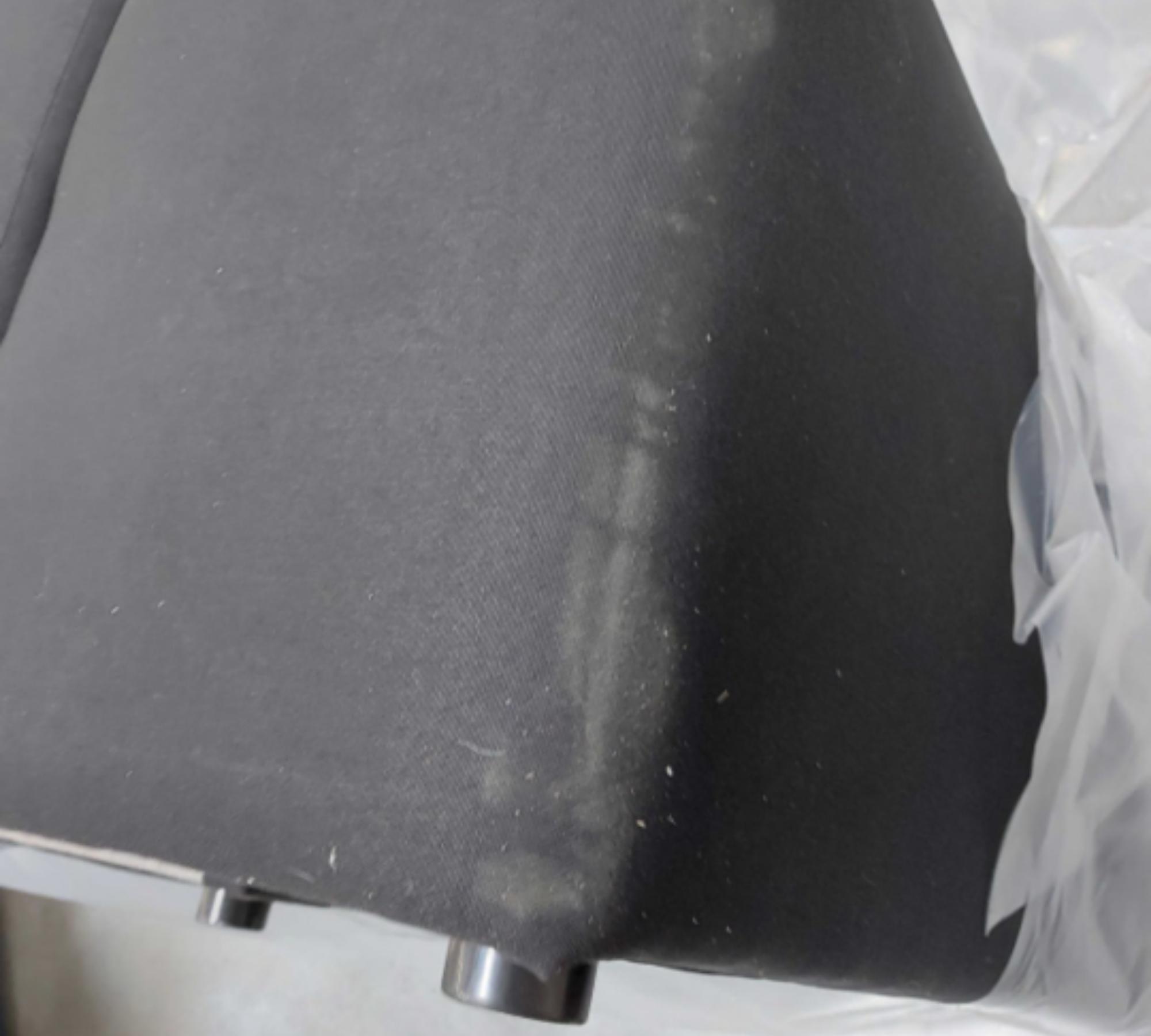 Pyllow 2-Sitzer Sofa Feingewebe Schwarz