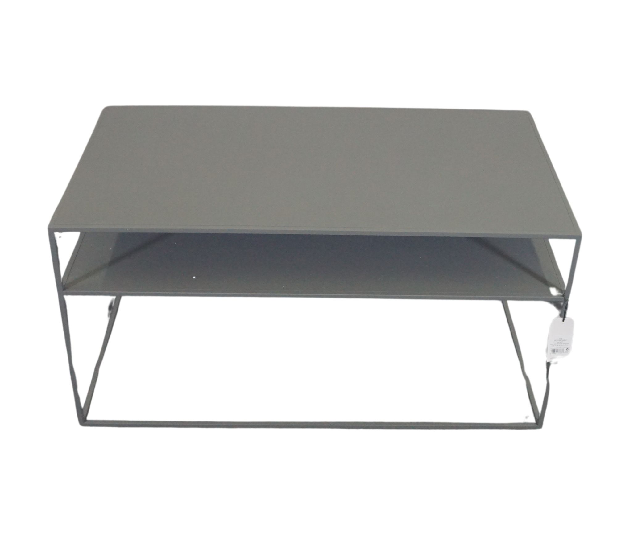Fera Living Room Table Steel Steel Grey 66010