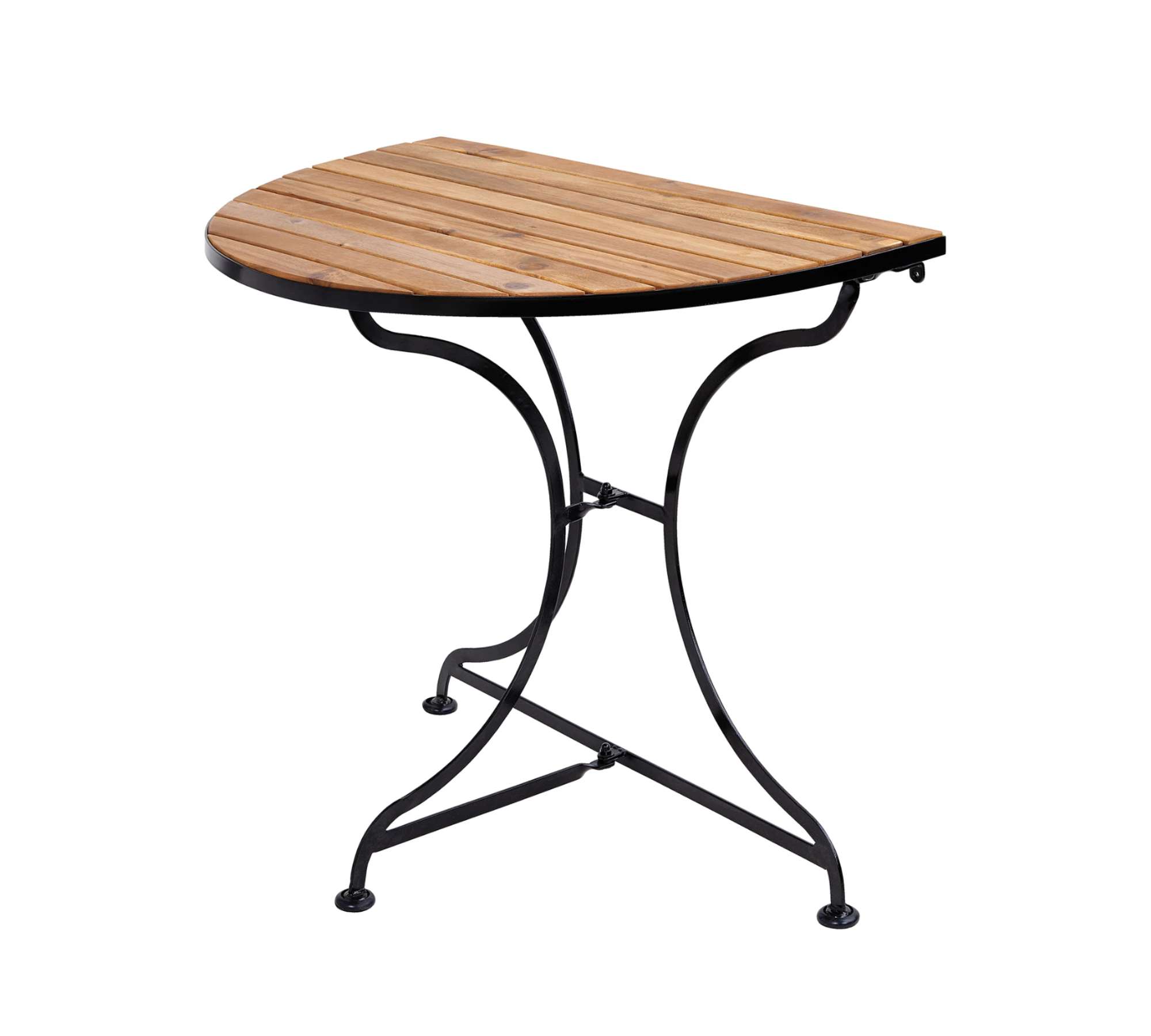 Gartentisch Metall Holz Natural