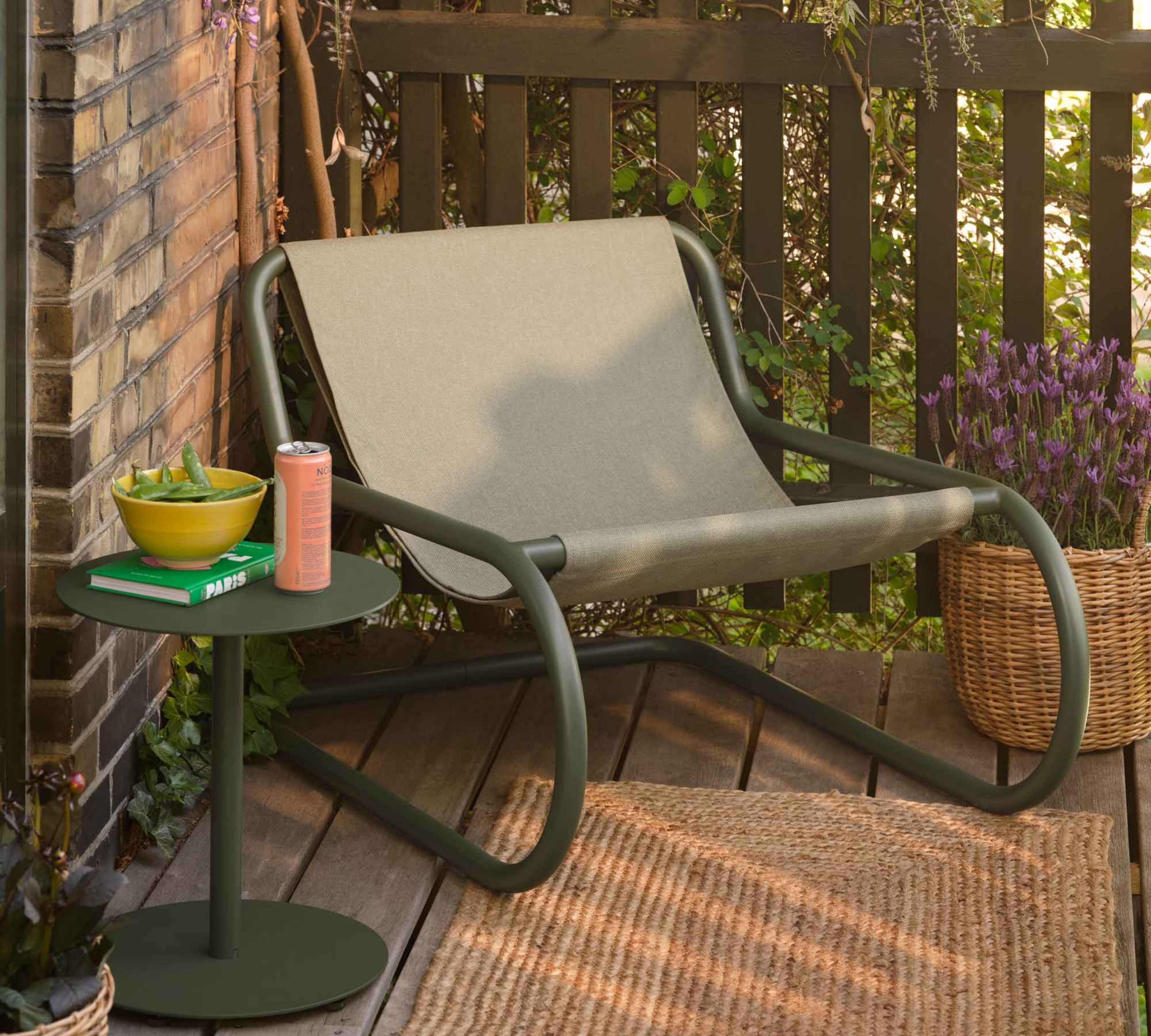 Matheo Lounge Sessel Clary Sage Green II