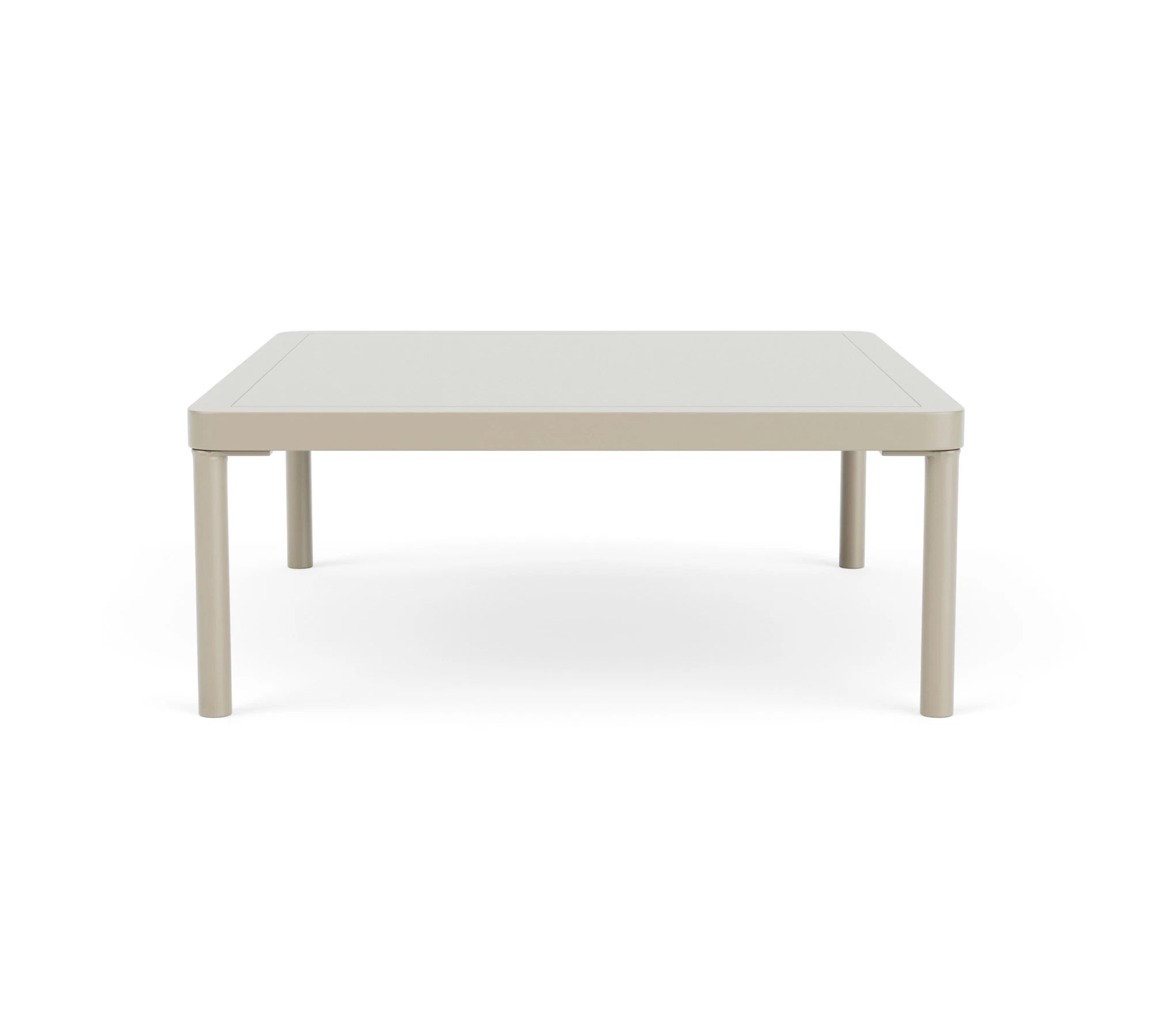 Hadley Outdoor Coffee Table Coral Sand Steel 60 x 70 cm