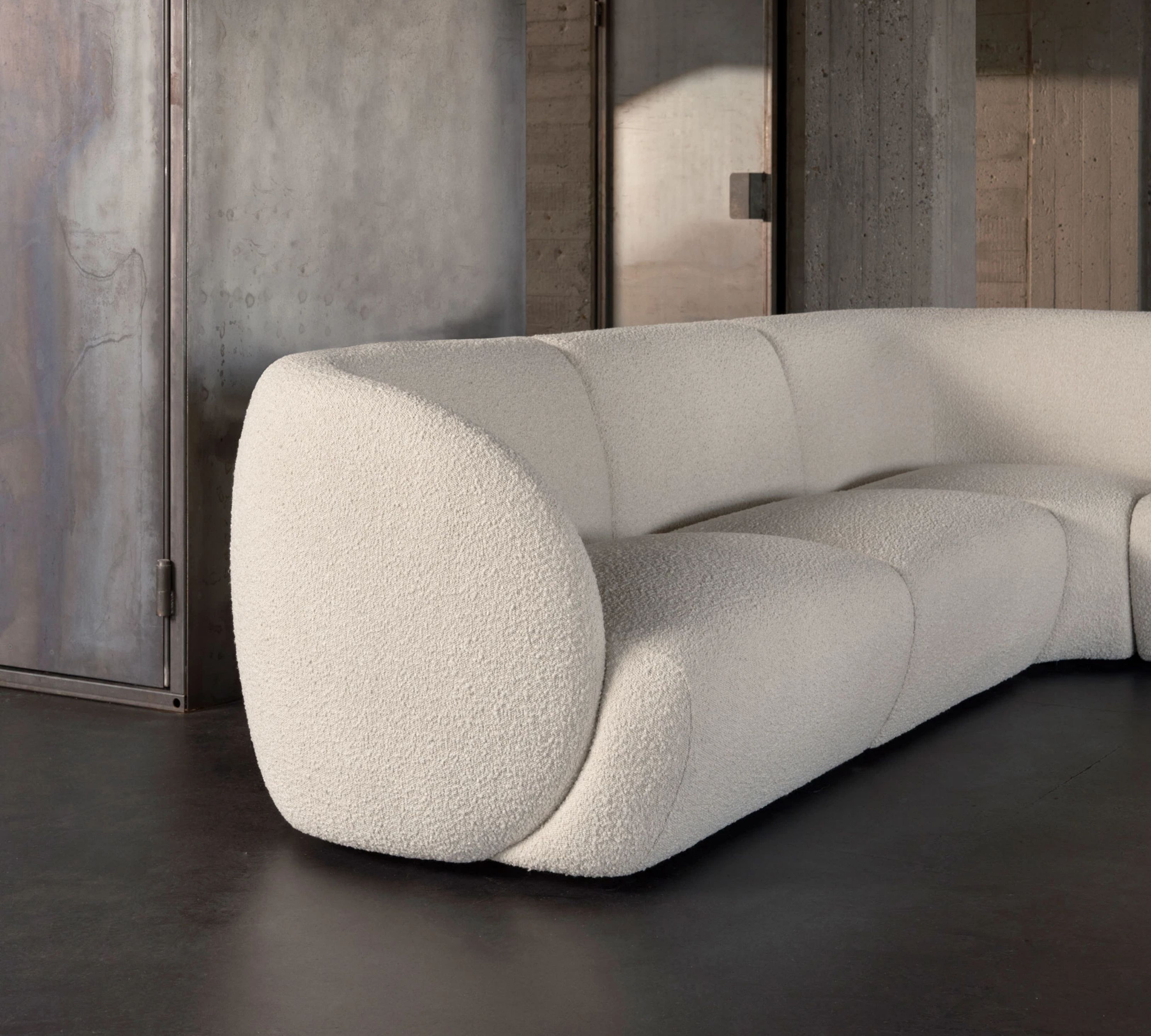 Design-Award-Winning Paula 1-Seater Module Left Maya Cream