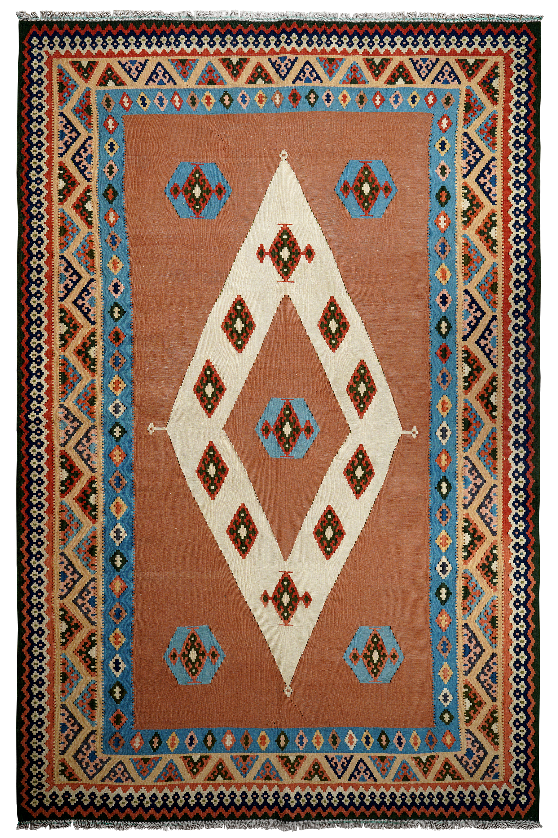 Carpet Gashgai Rug Wool Multicolor