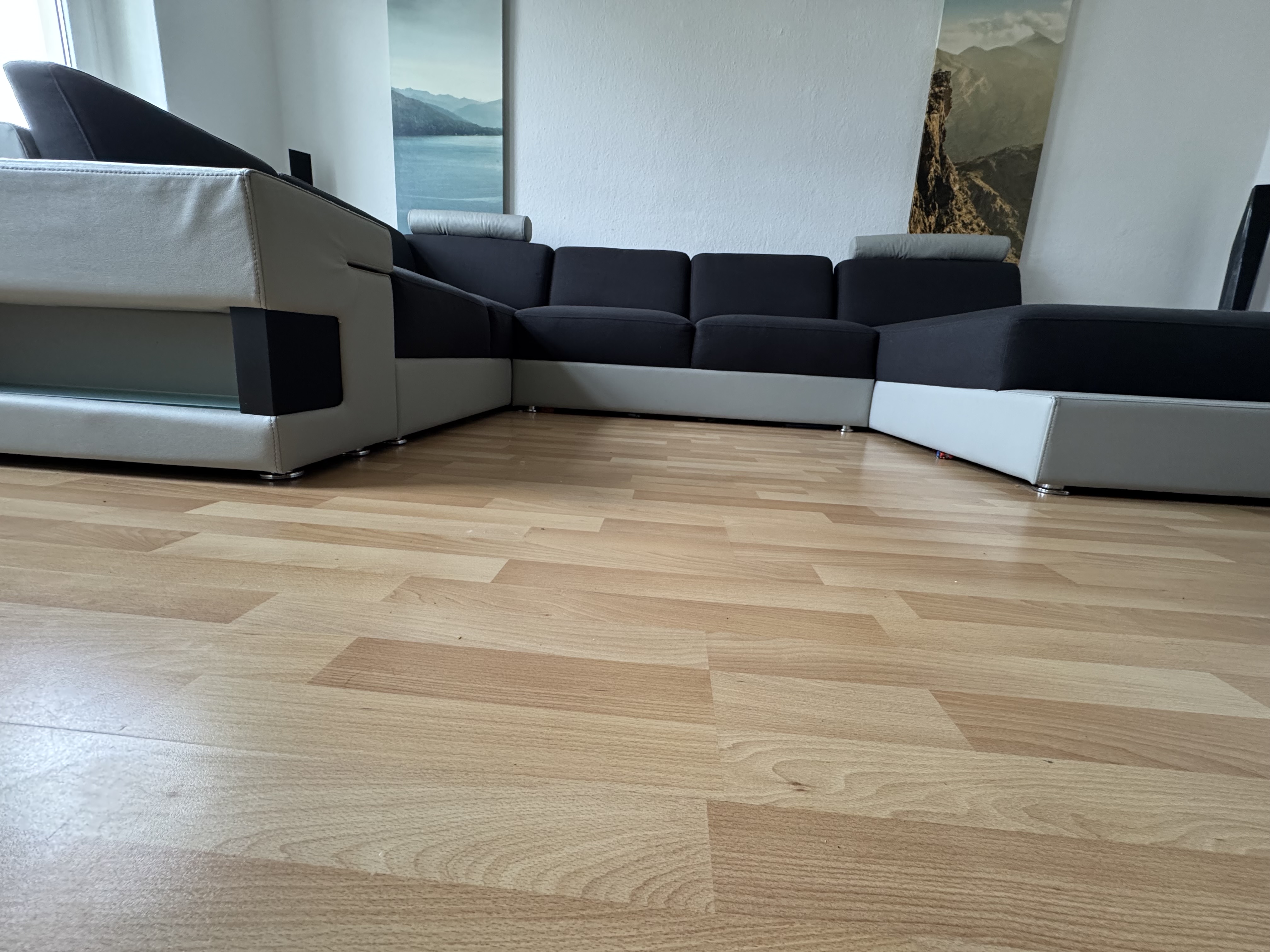 Luxus Modulares Sofa Leder