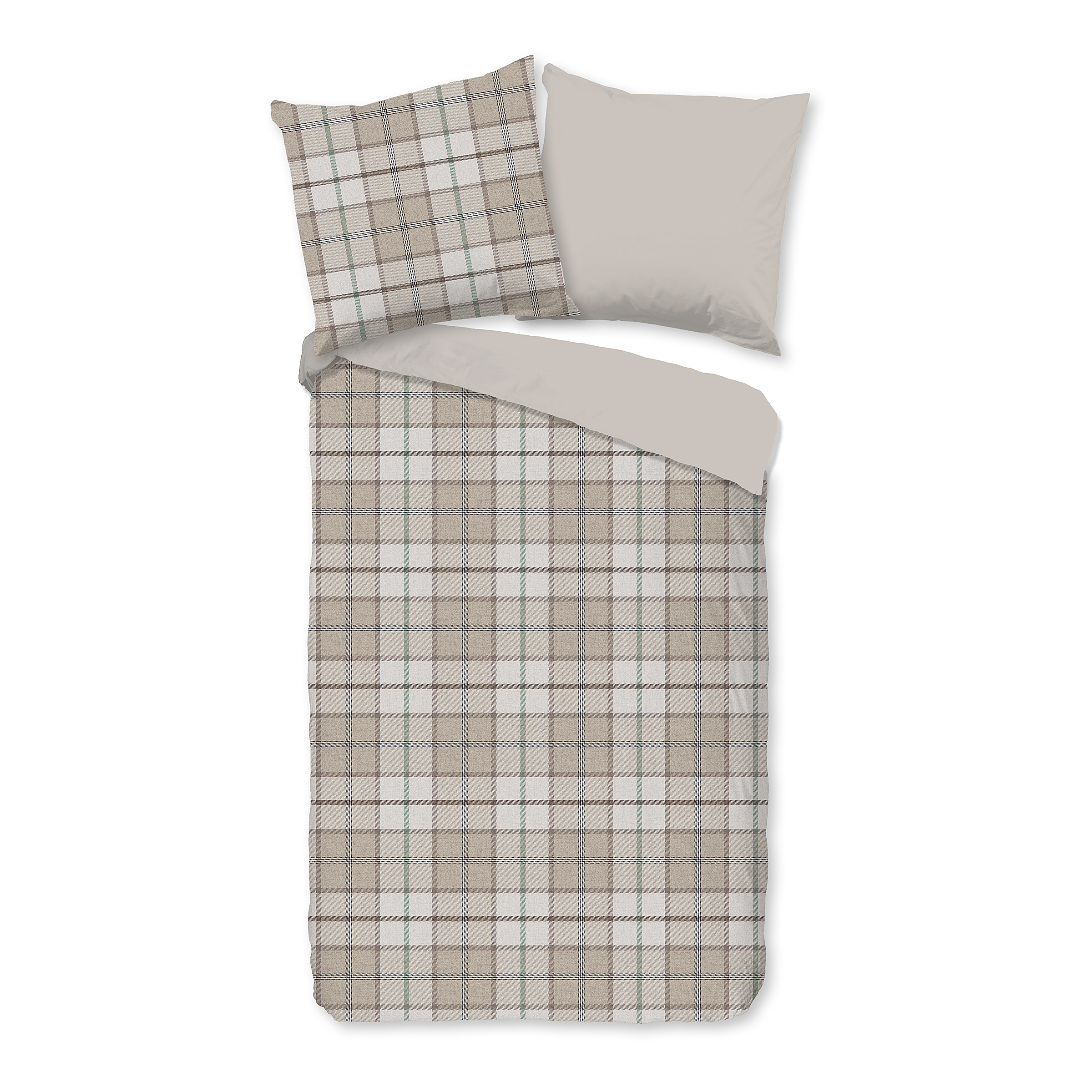 Jangara Flannel Bed Linen 135x200cm Pillowcase 80x80cm