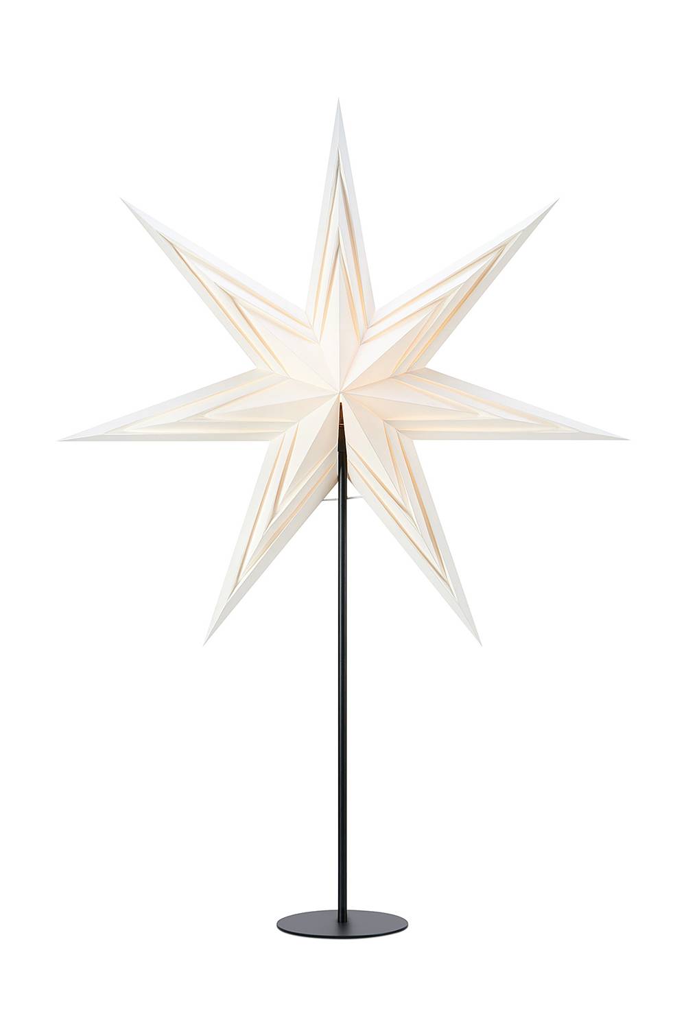 Standstern Sombra Papier Weiß