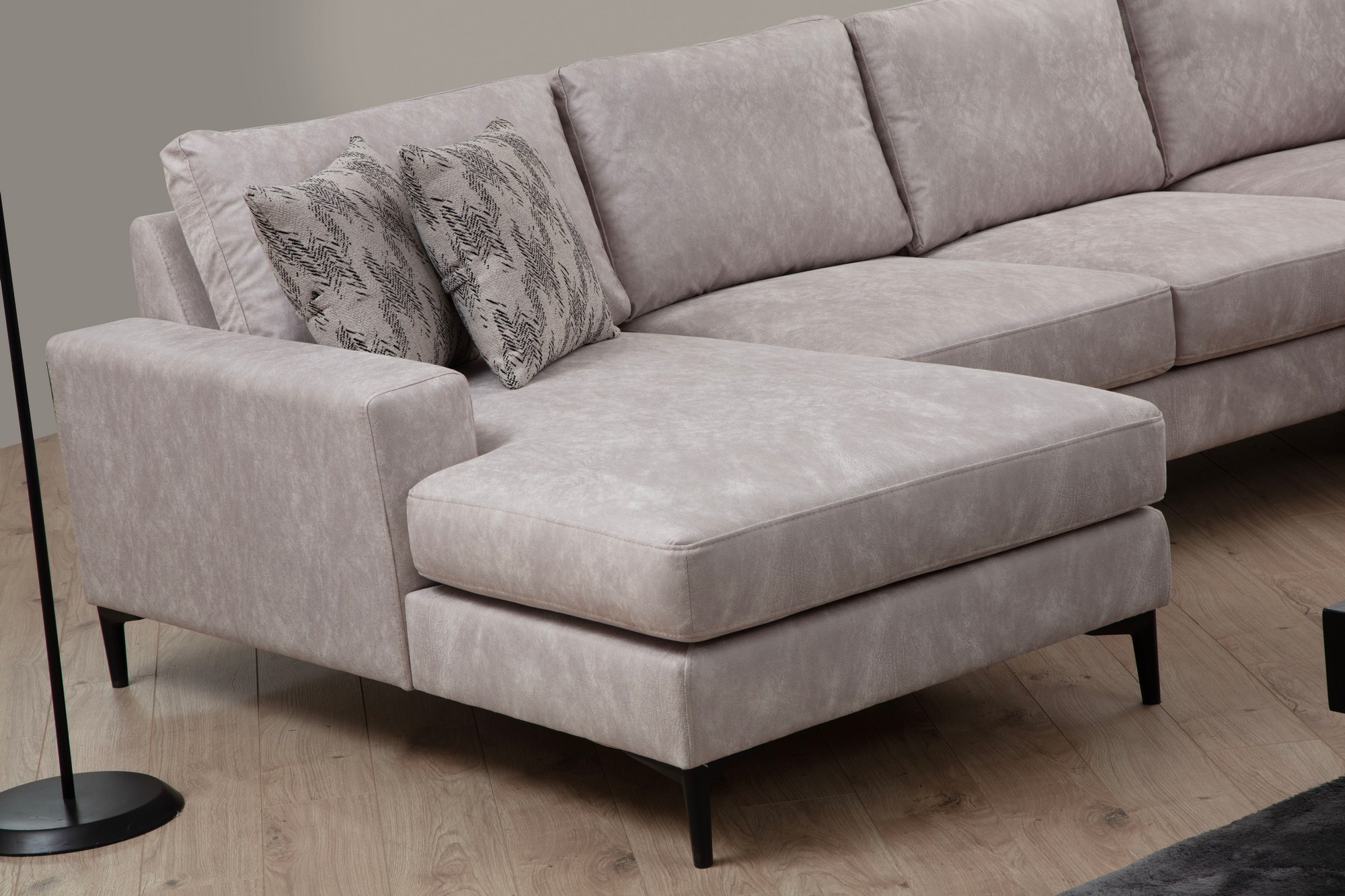 Porto Ecksofa Links Creme
