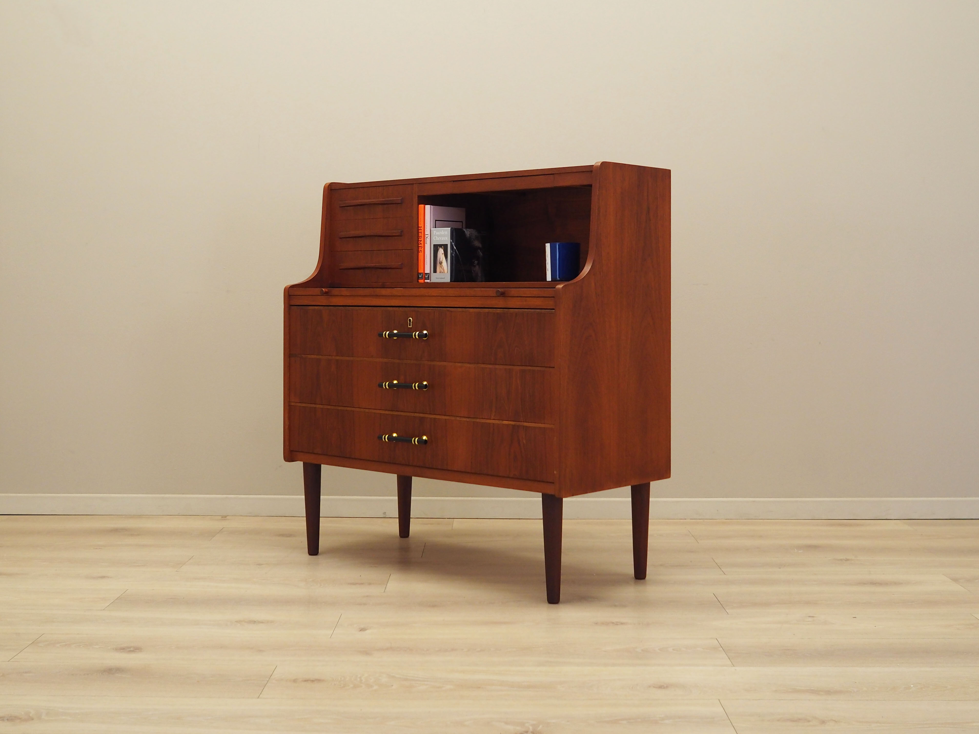 Secretary Teak Wood 1970s