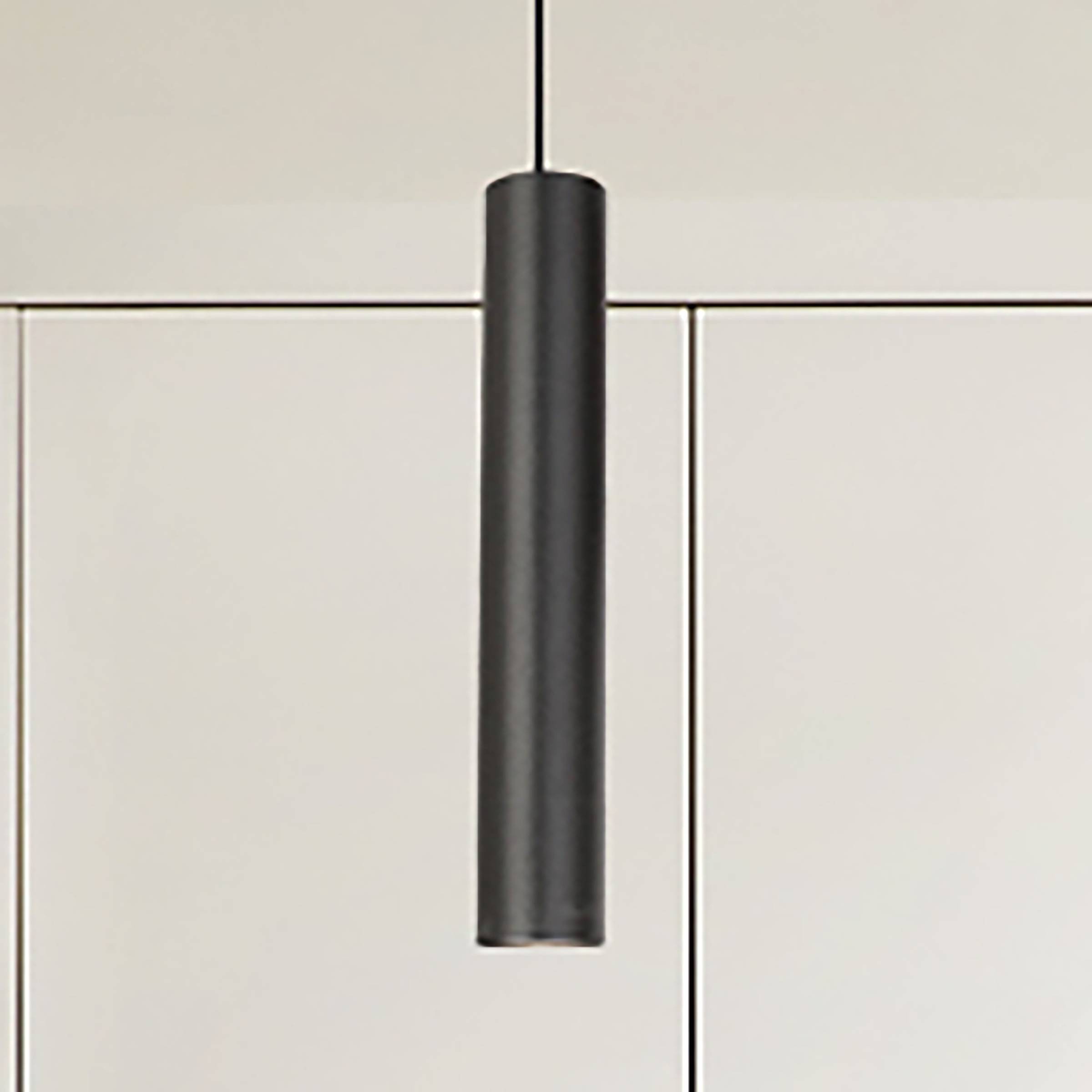 Tubel Pendelleuchte Schwarz