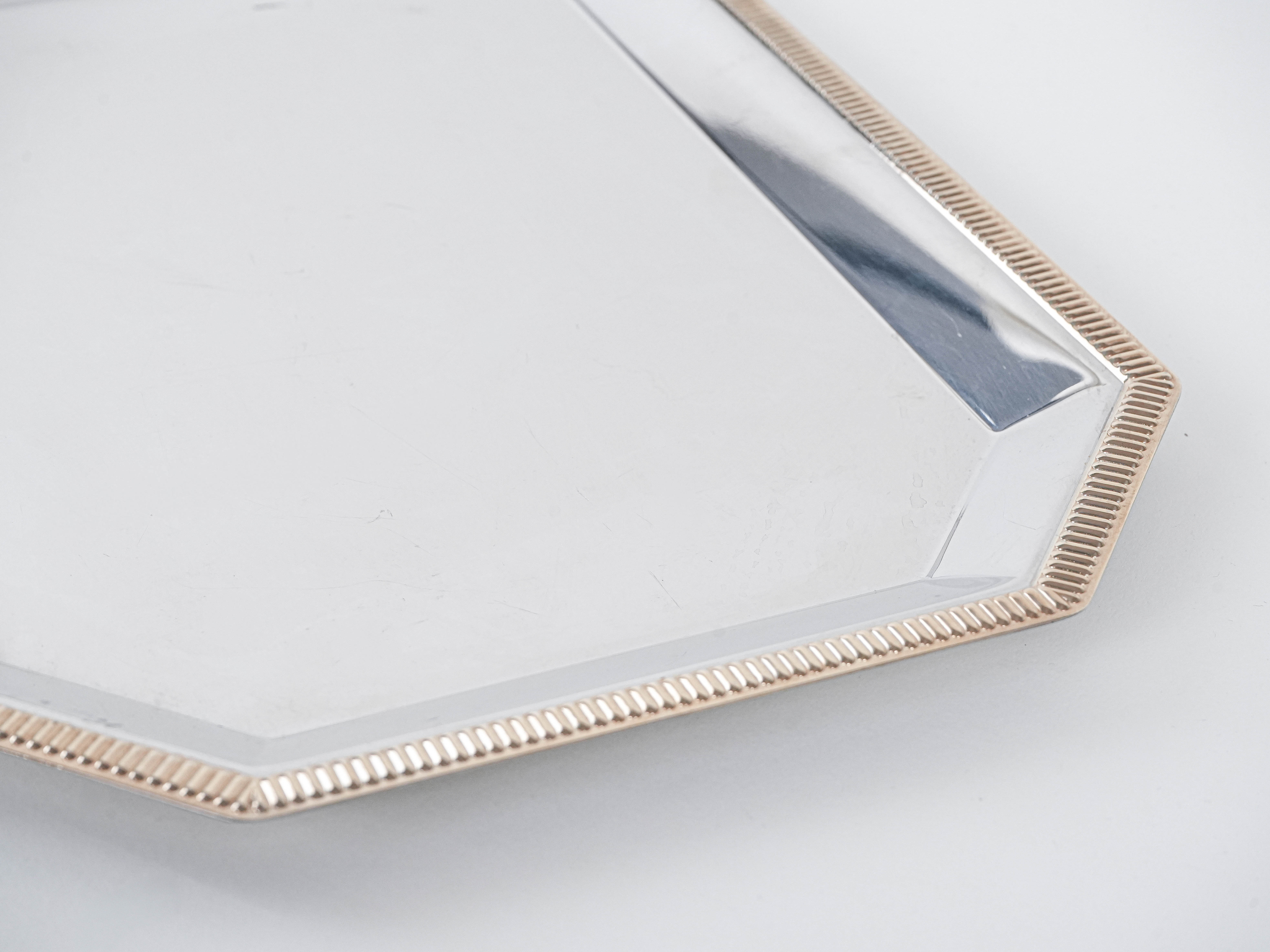 Tray Stainless Steel Silver