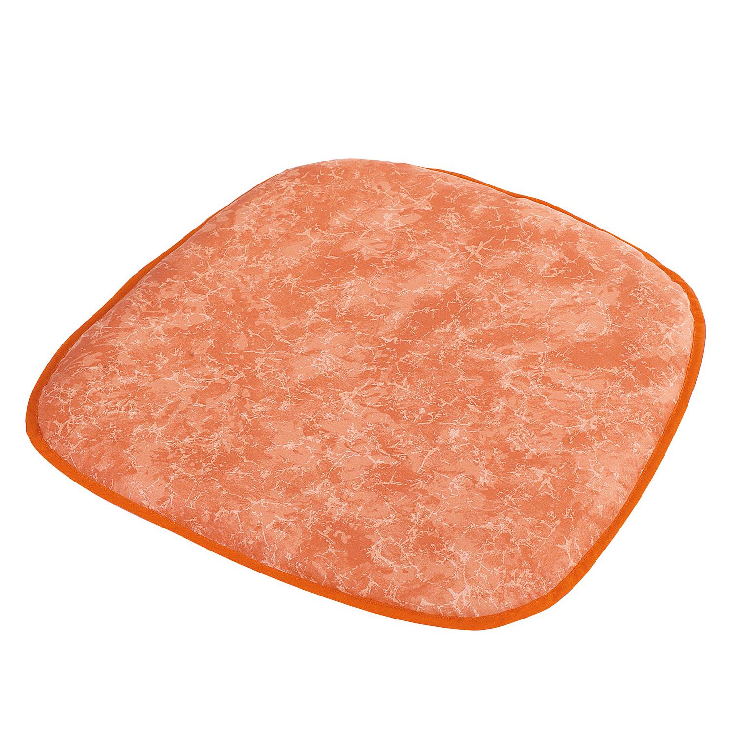 Sitzkissen Maidstone Baumwollstoff Koralle